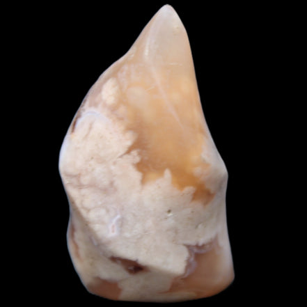 Snowflake Cherry Blossom Agate flame from Madagascar 63g in sunlight - Rocks and Things Store