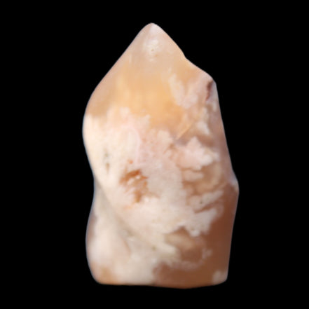 Snowflake Cherry Blossom Agate flame from Madagascar 63g in sunlight - Rocks and Things Store