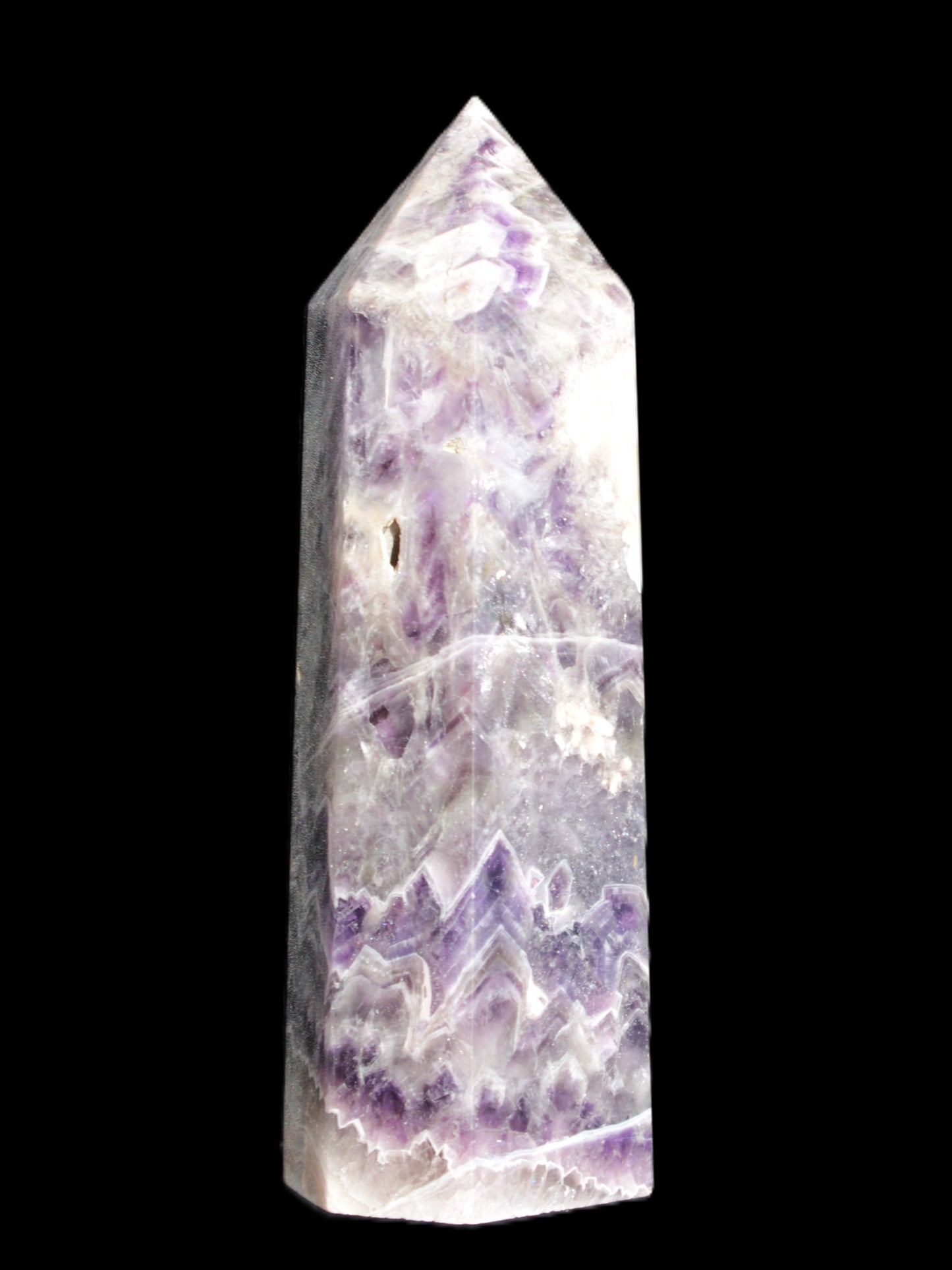 Fantasy Amethyst Obelisk 1510g in sunlight - Rocks and Things Store
