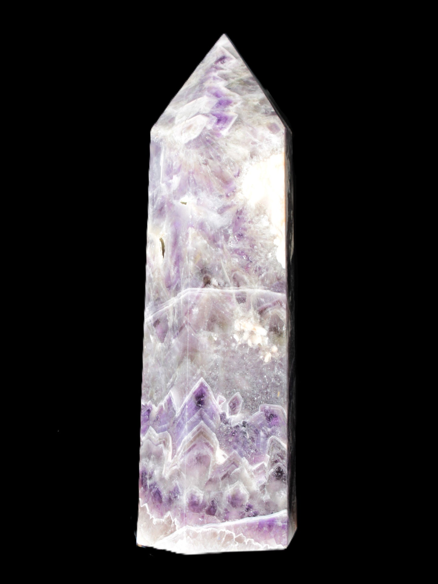Fantasy Amethyst Obelisk 1510g in sunlight - Rocks and Things Store