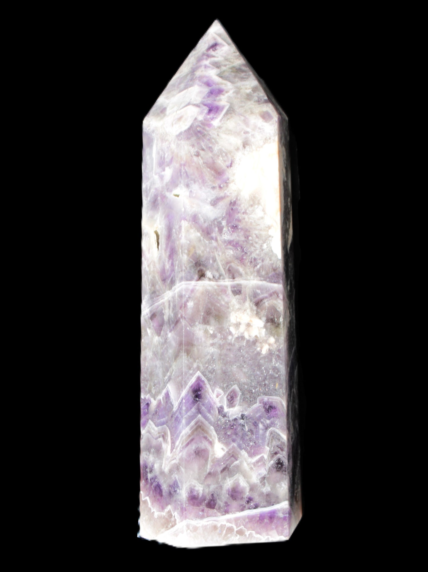 Fantasy Amethyst Obelisk 1510g in sunlight - Rocks and Things Store