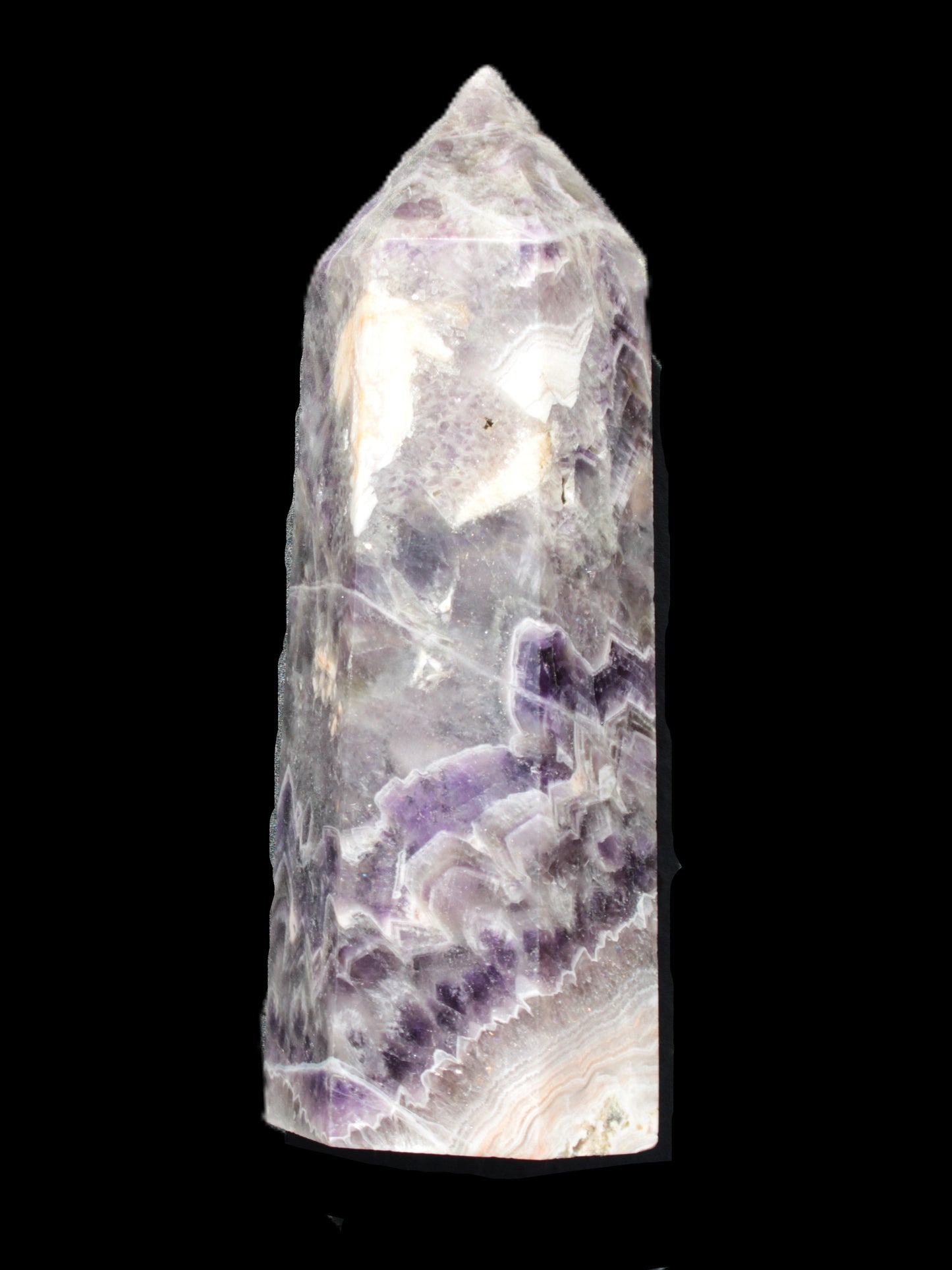Fantasy Amethyst Obelisk 1510g in sunlight - Rocks and Things Store