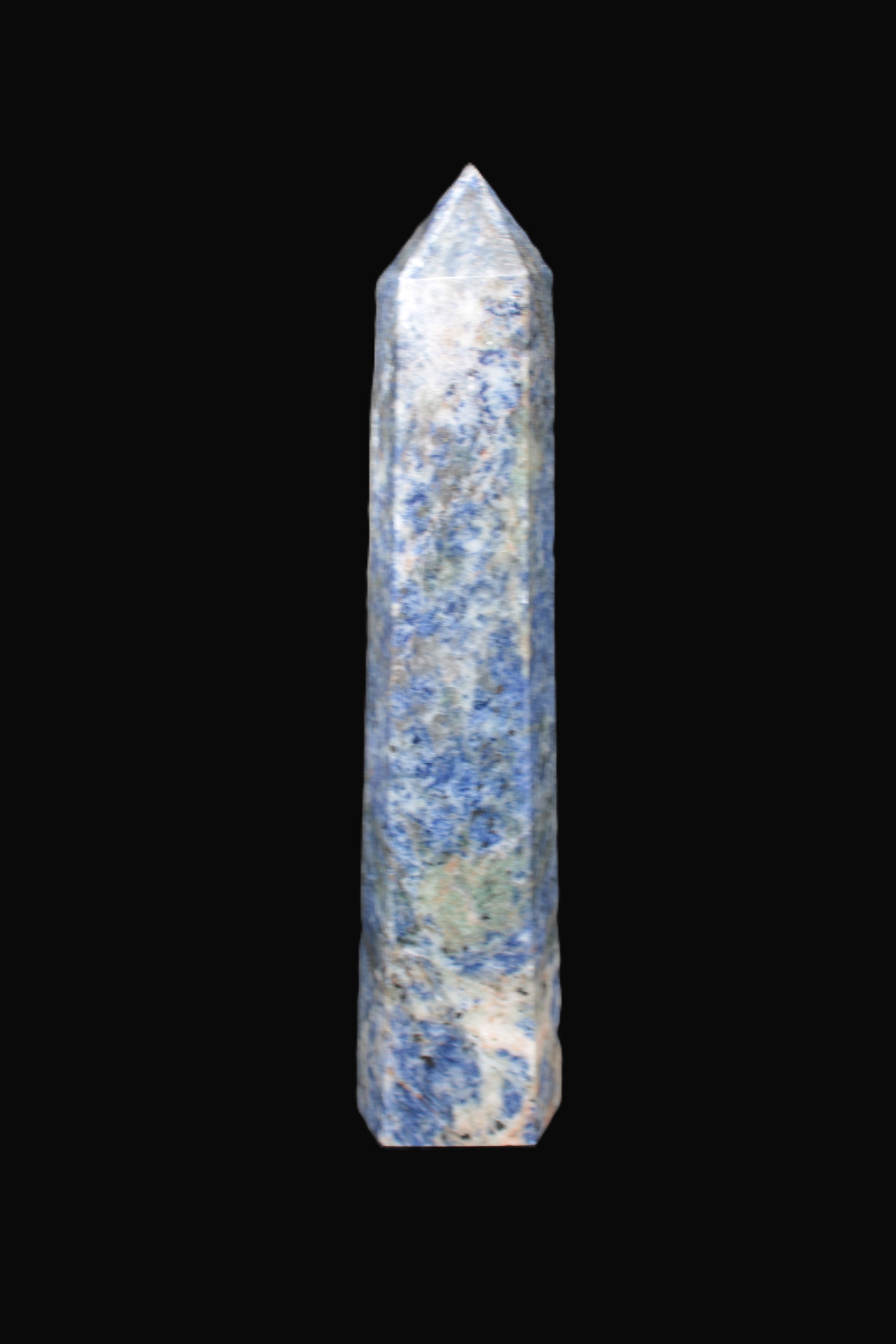 Sodalite obelisk 763g Rocks and Things