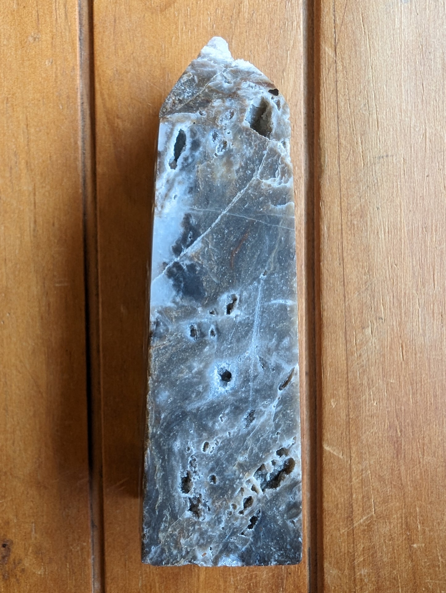 Sphalerite geode obelisk 105g Rocks and Things