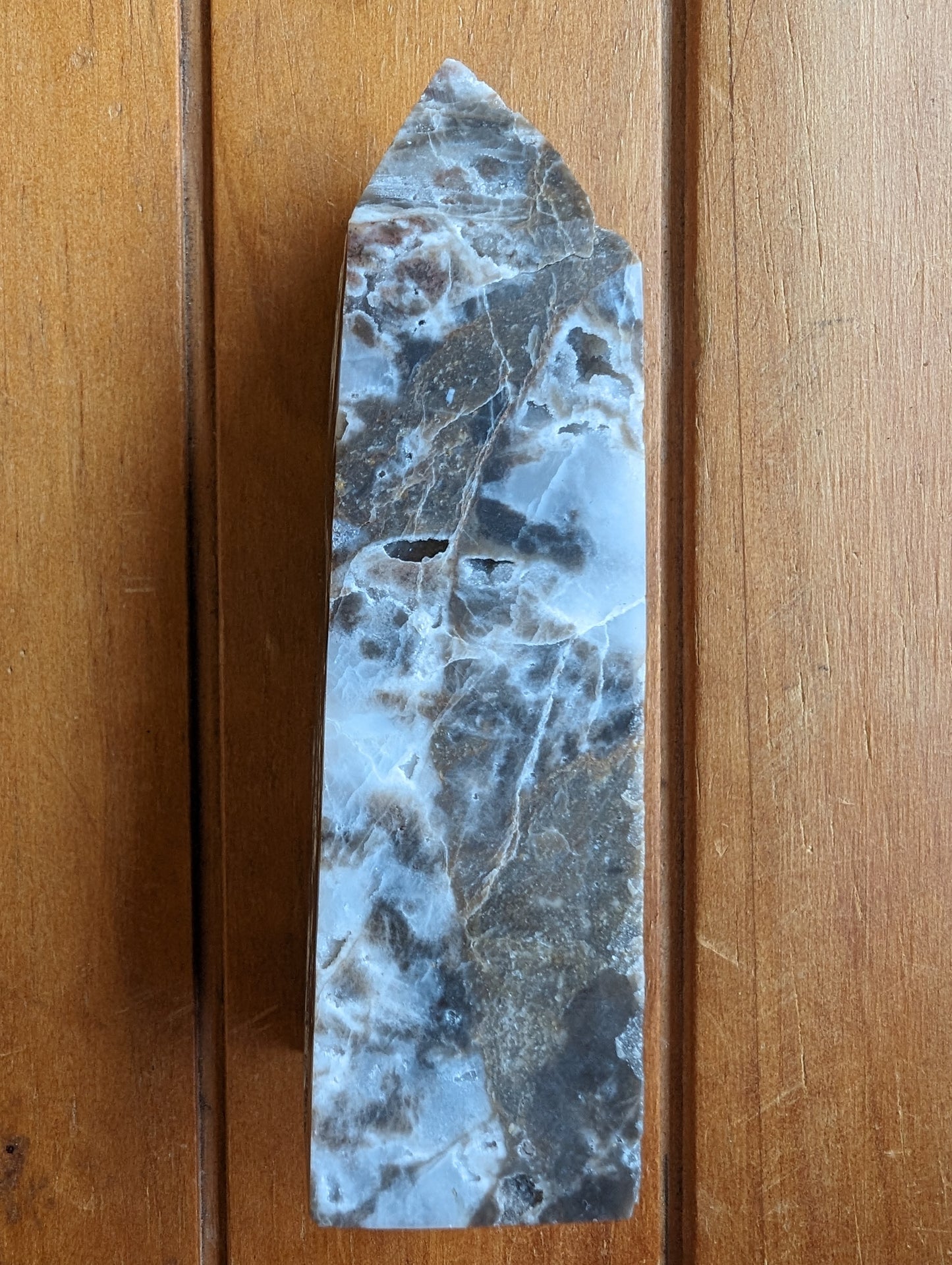 Sphalerite geode obelisk 105g Rocks and Things