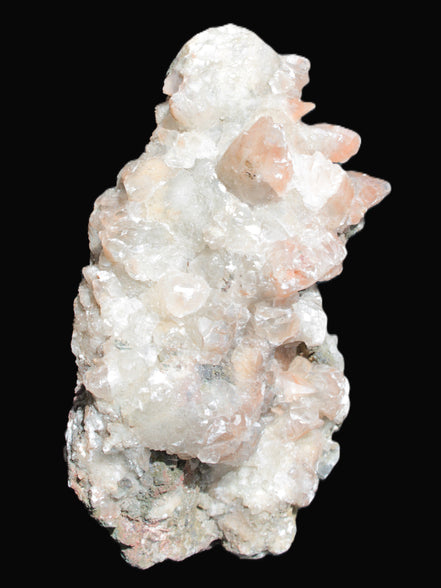 Quartz Paragenesis crystal cluster 132*75*43mm 343g in bright sunlight