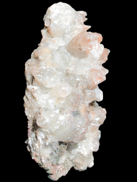 Quartz Paragenesis crystal cluster 132*75*43mm 343g in bright sunlight