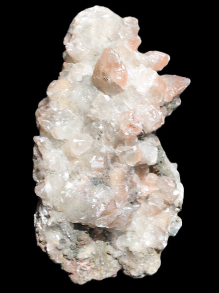 Quartz Paragenesis crystal cluster 132*75*43mm 343g in bright sunlight