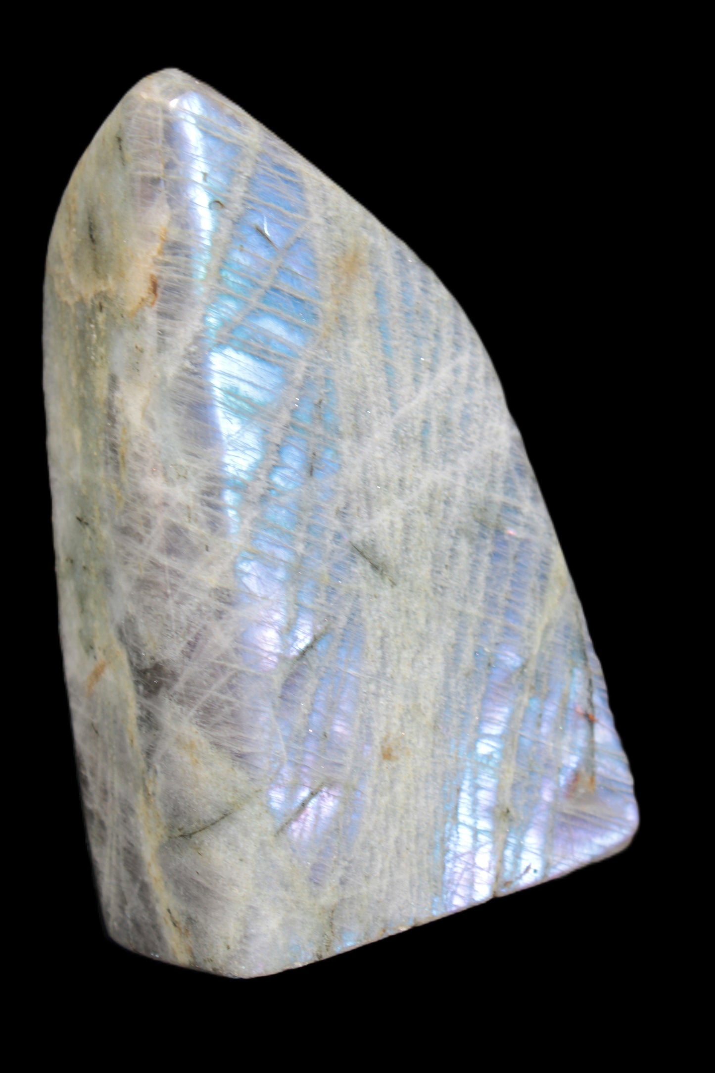 Purple flash Labradorite 433g - Rocks and Things Store