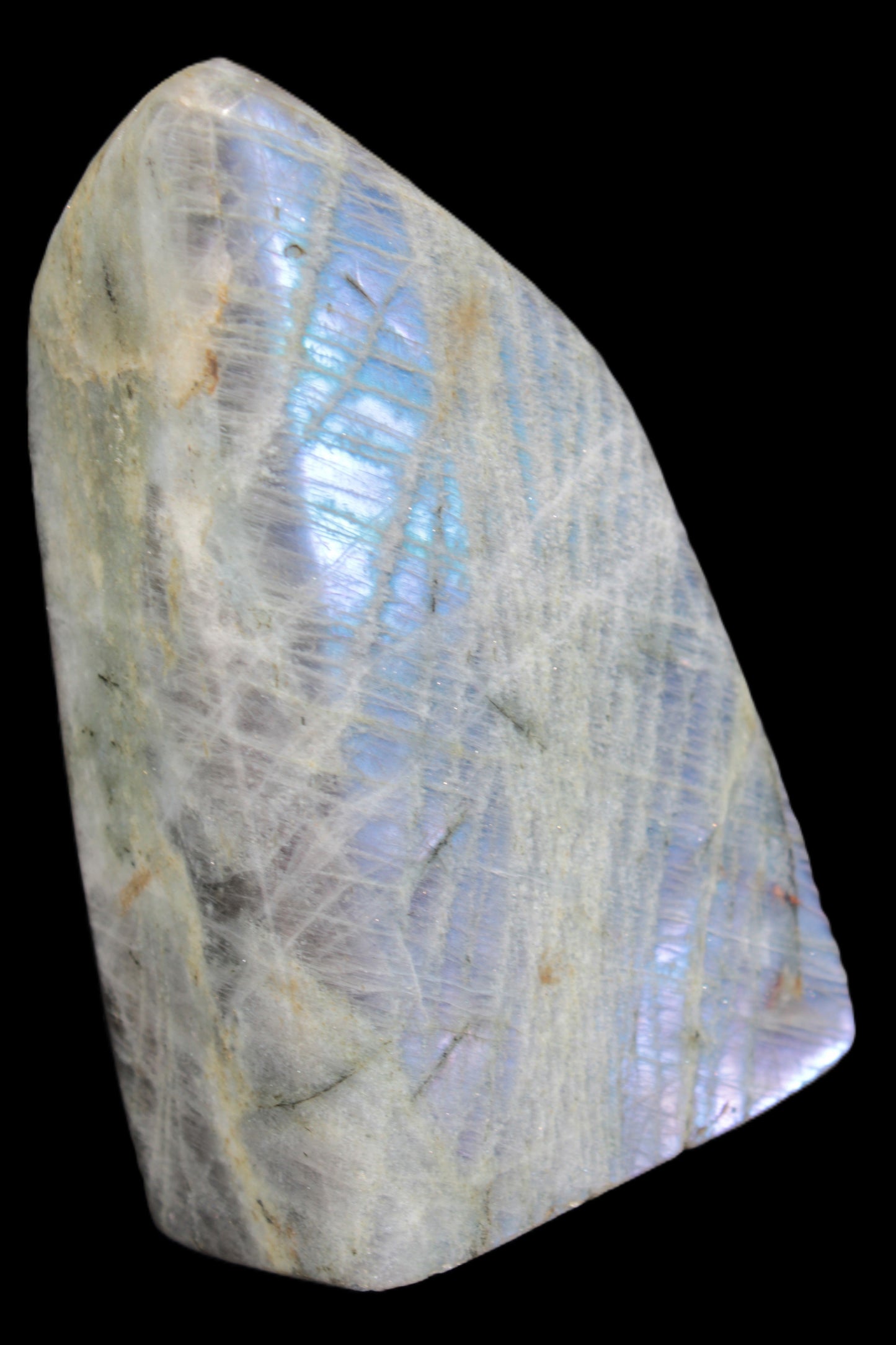 Purple flash Labradorite 433g - Rocks and Things Store