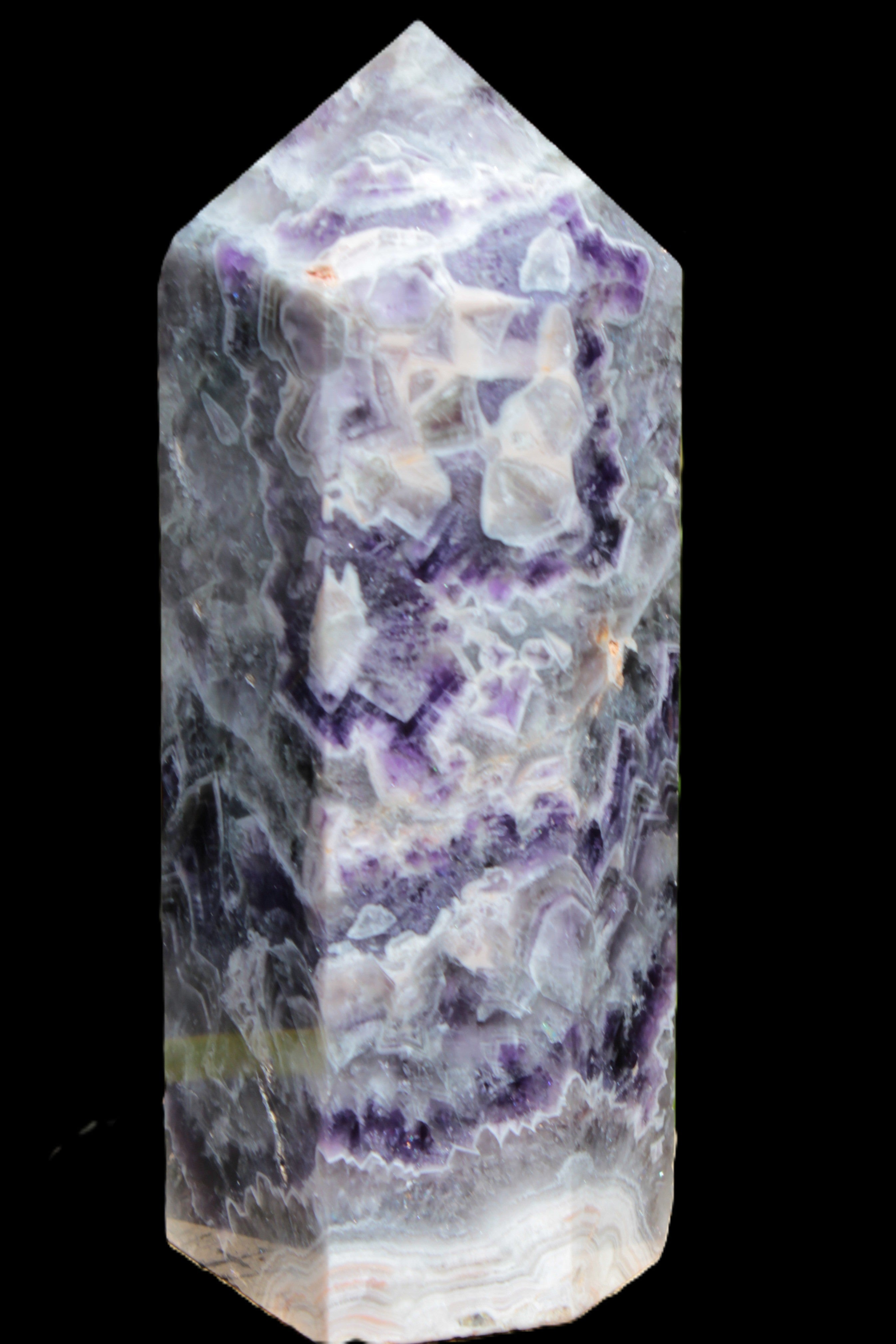 Fantasy Amethyst obelisk 2013g Rocks and Things