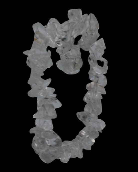 Clear Quartz chip bracelet 14-16g in sunshine - Rocks and Things Store