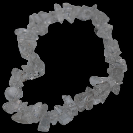 Clear Quartz chip bracelet 14-16g in sunshine - Rocks and Things Store