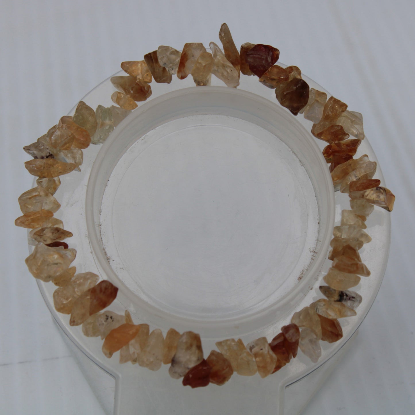 Citrine chip bracelet 13-17g Rocks and Things