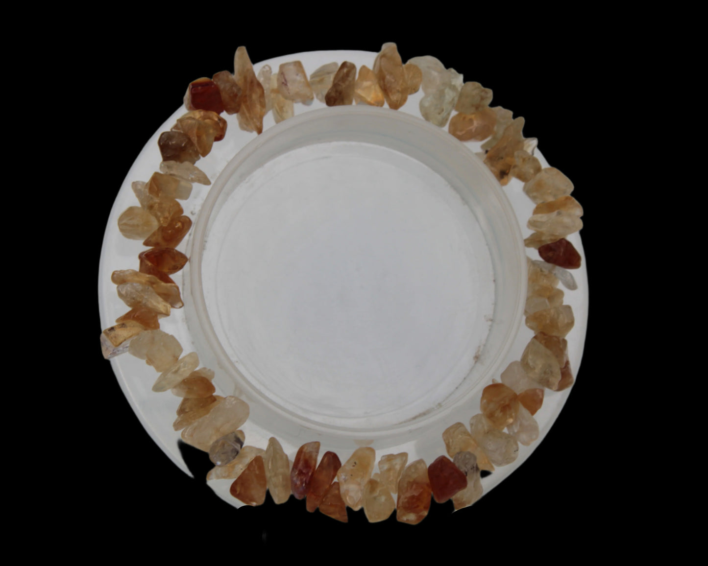 Citrine chip bracelet 13-17g Rocks and Things