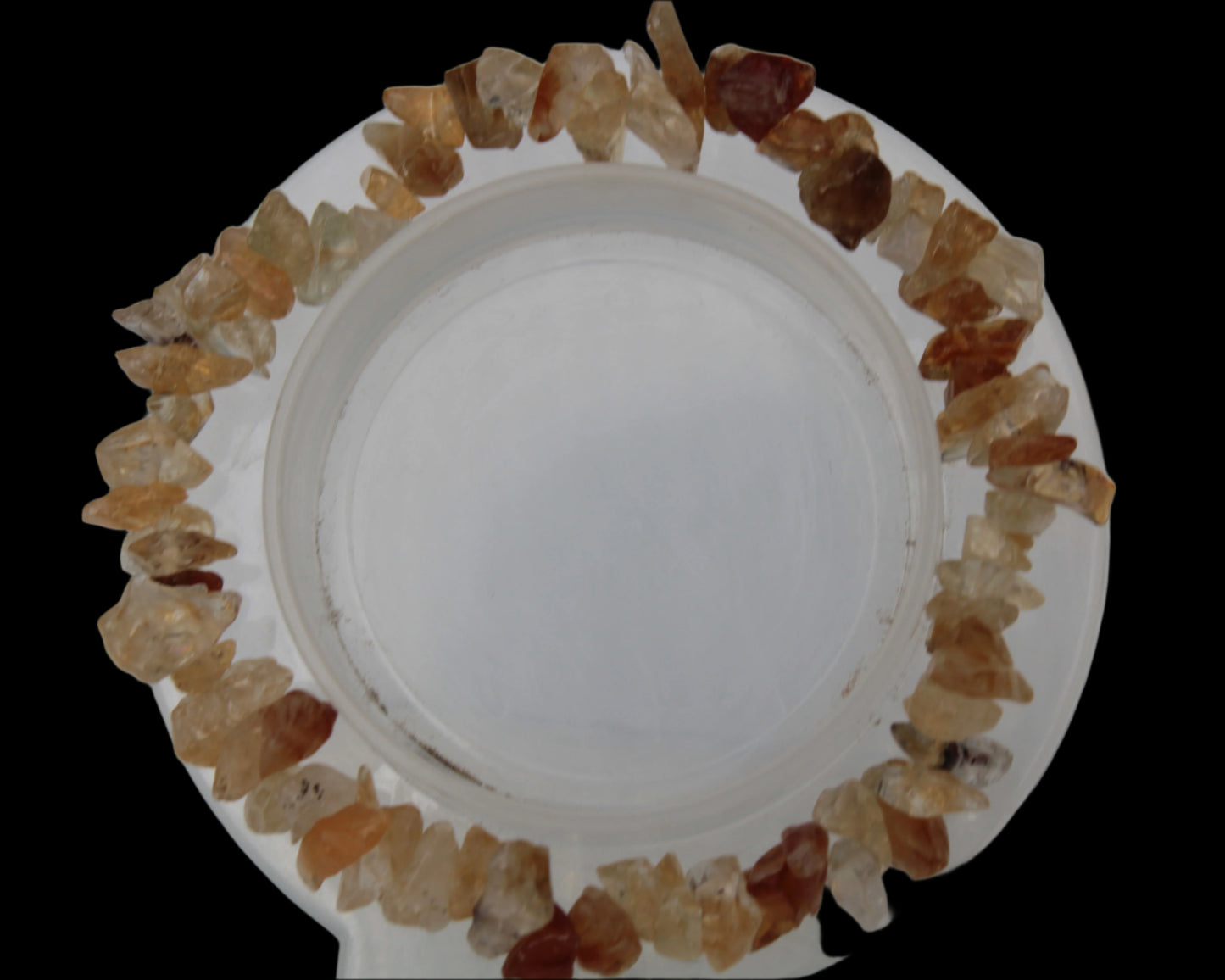 Citrine chip bracelet 13-17g Rocks and Things