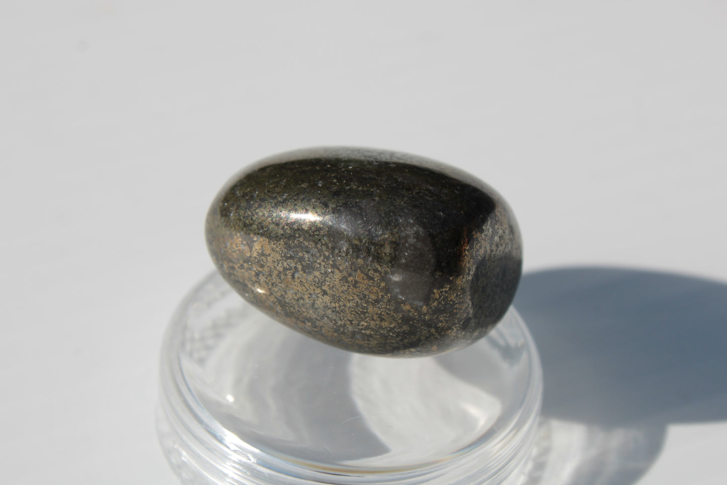 Golden Pyrite tumbled stone 21-30g Rocks and Things