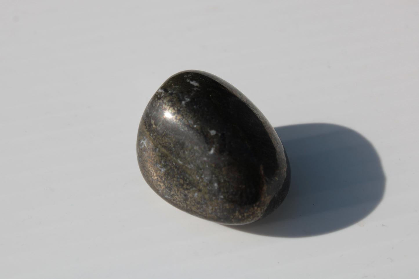 Golden Pyrite tumbled stone 21-30g Rocks and Things