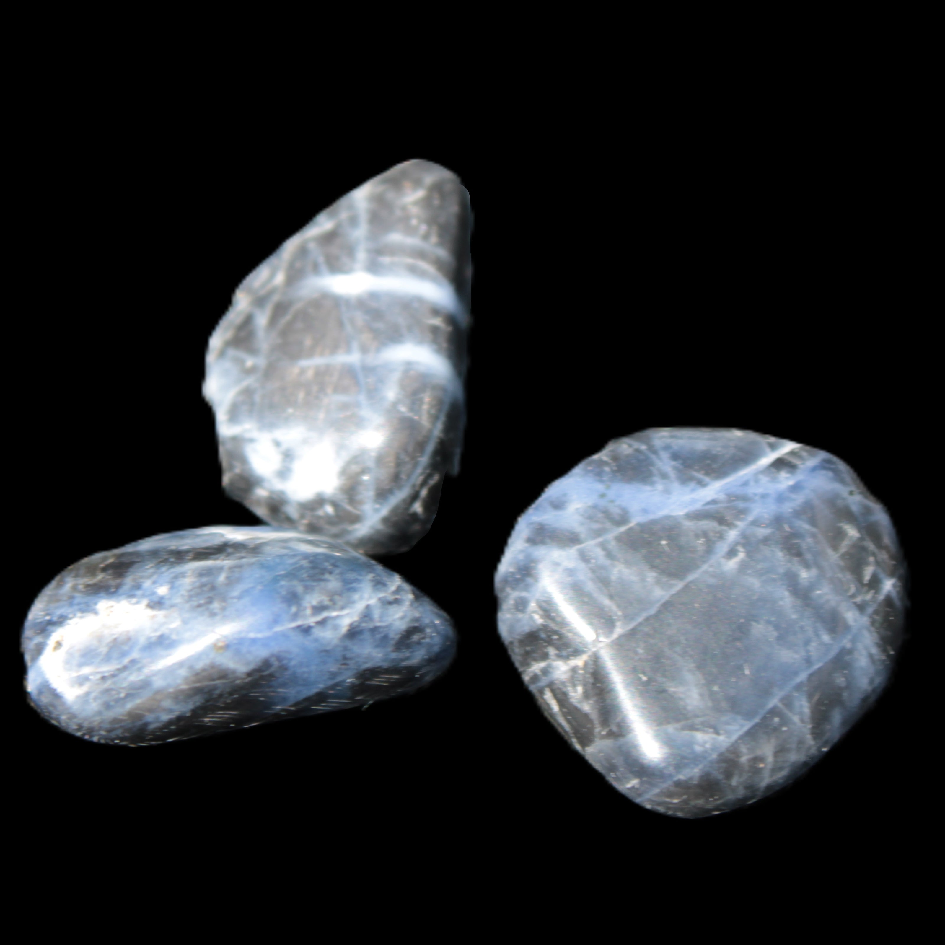 Sodalite 2/3 small polished stones 11-12g Rocks and Things Store