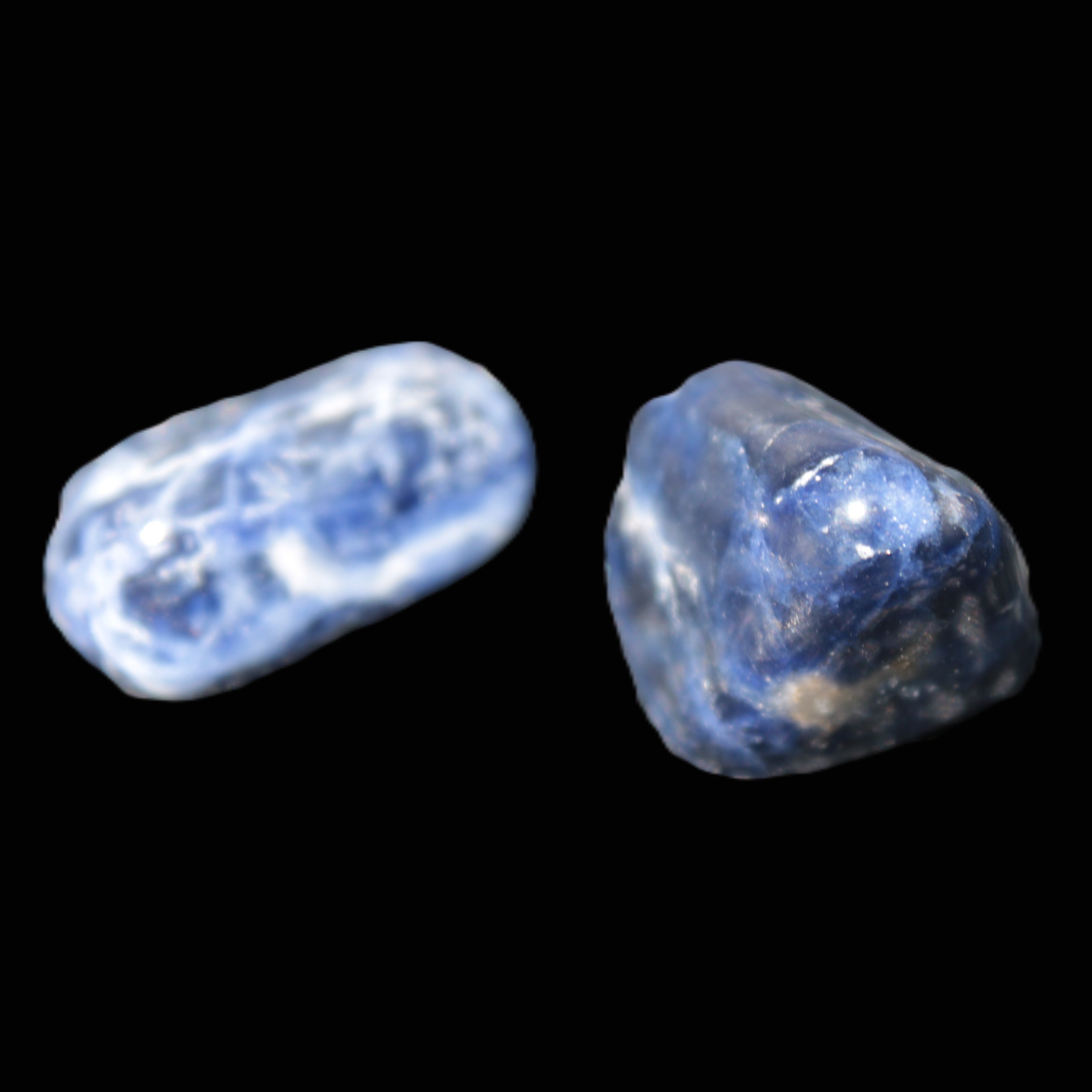 Sodalite 2/3 small polished stones 11-12g Rocks and Things Store