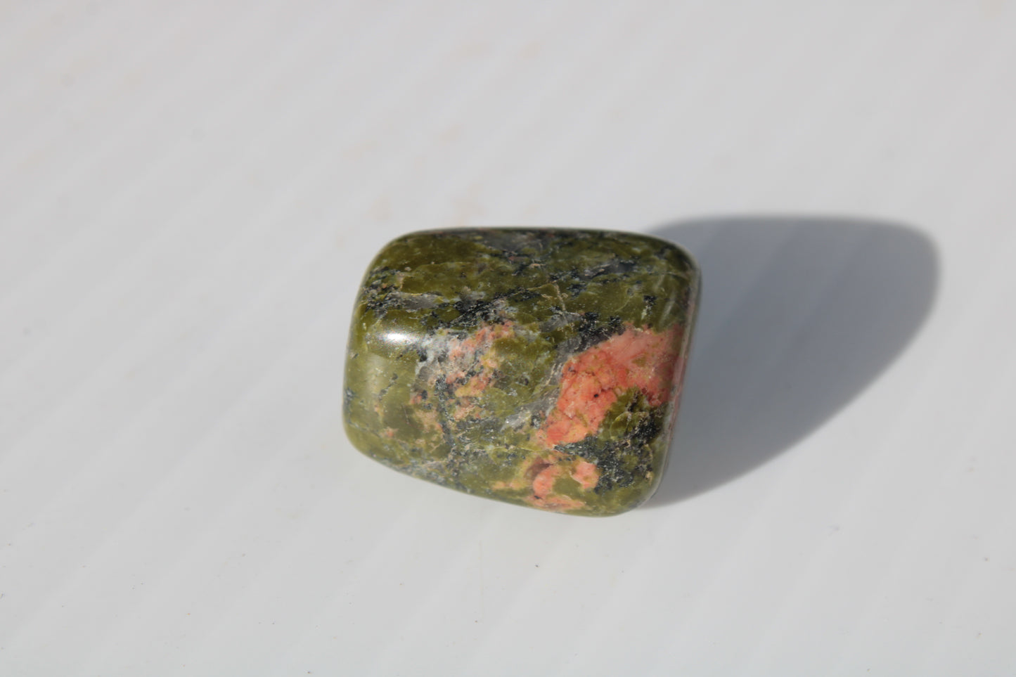 Unakite polished stone 12-15g Rocks and Things