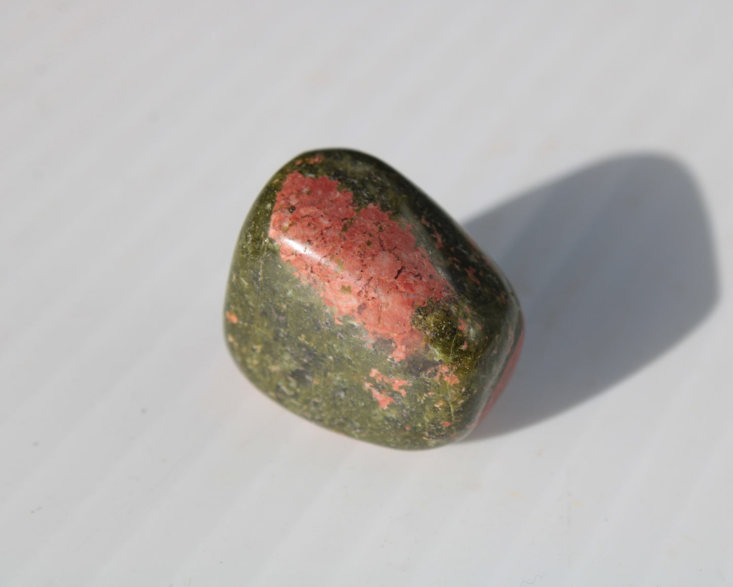 Unakite polished stone 12-15g Rocks and Things