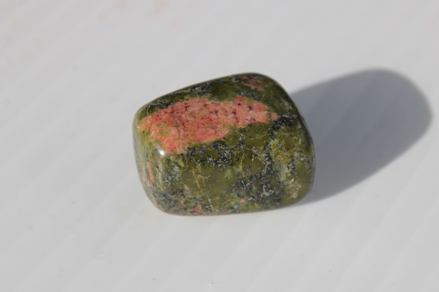 Unakite polished stone 12-15g Rocks and Things