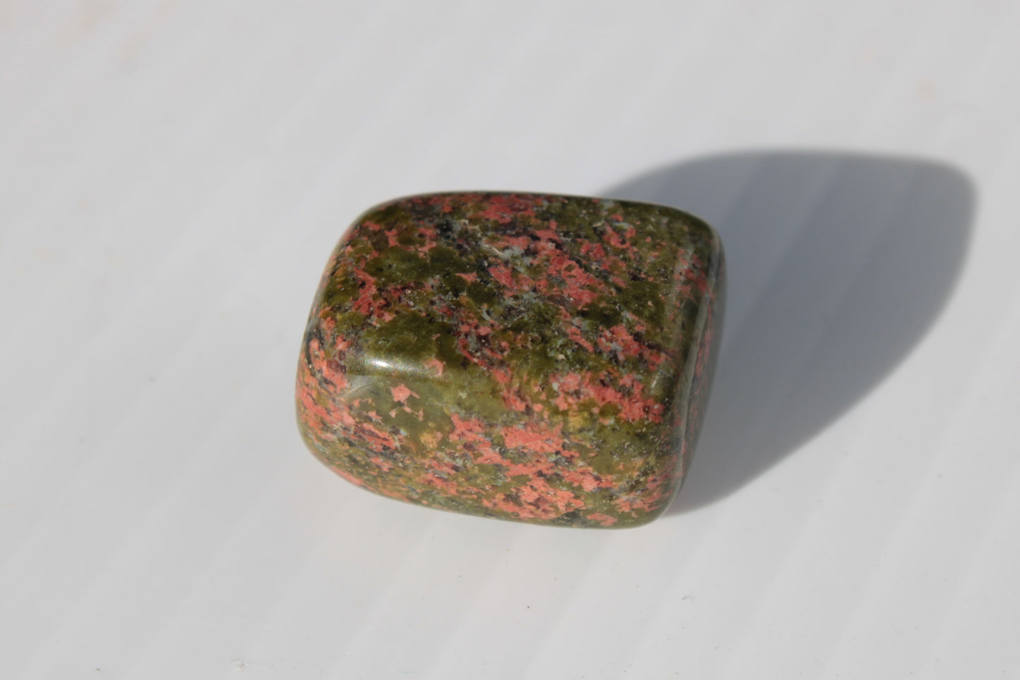 Unakite polished stone 12-15g Rocks and Things