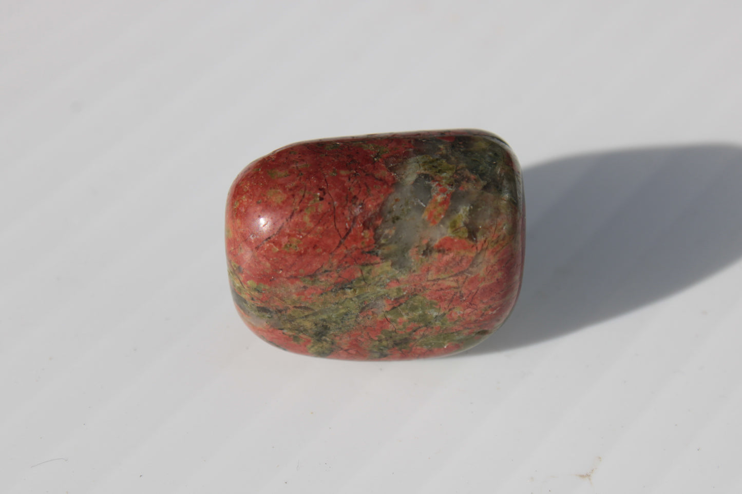 Unakite polished stone 12-15g Rocks and Things