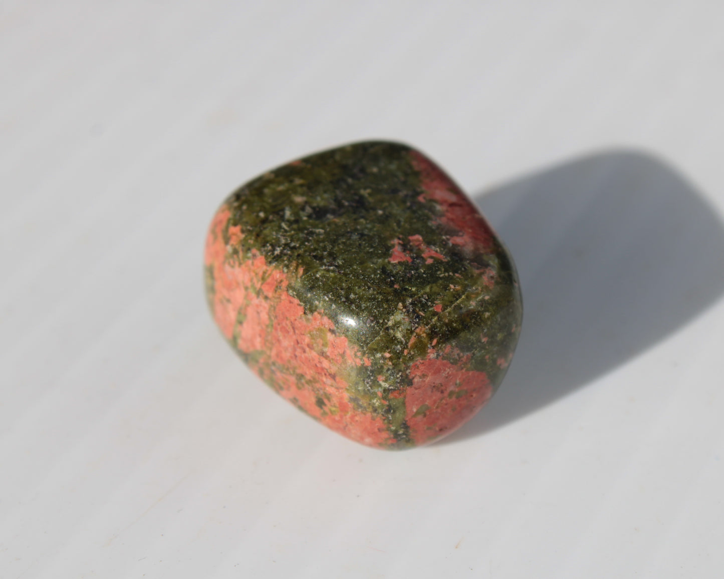Unakite polished stone 12-15g Rocks and Things