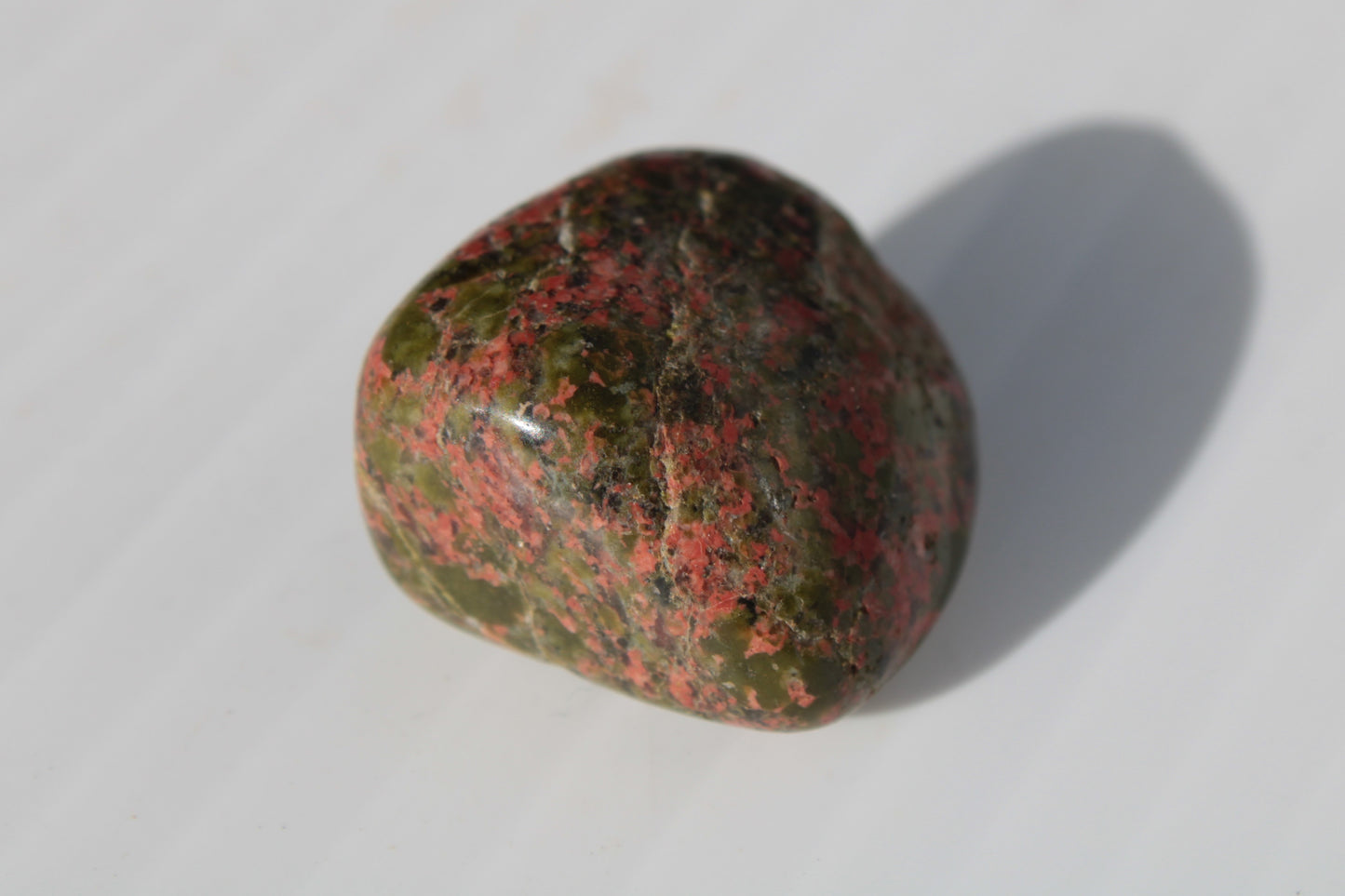 Unakite polished stone 12-15g Rocks and Things