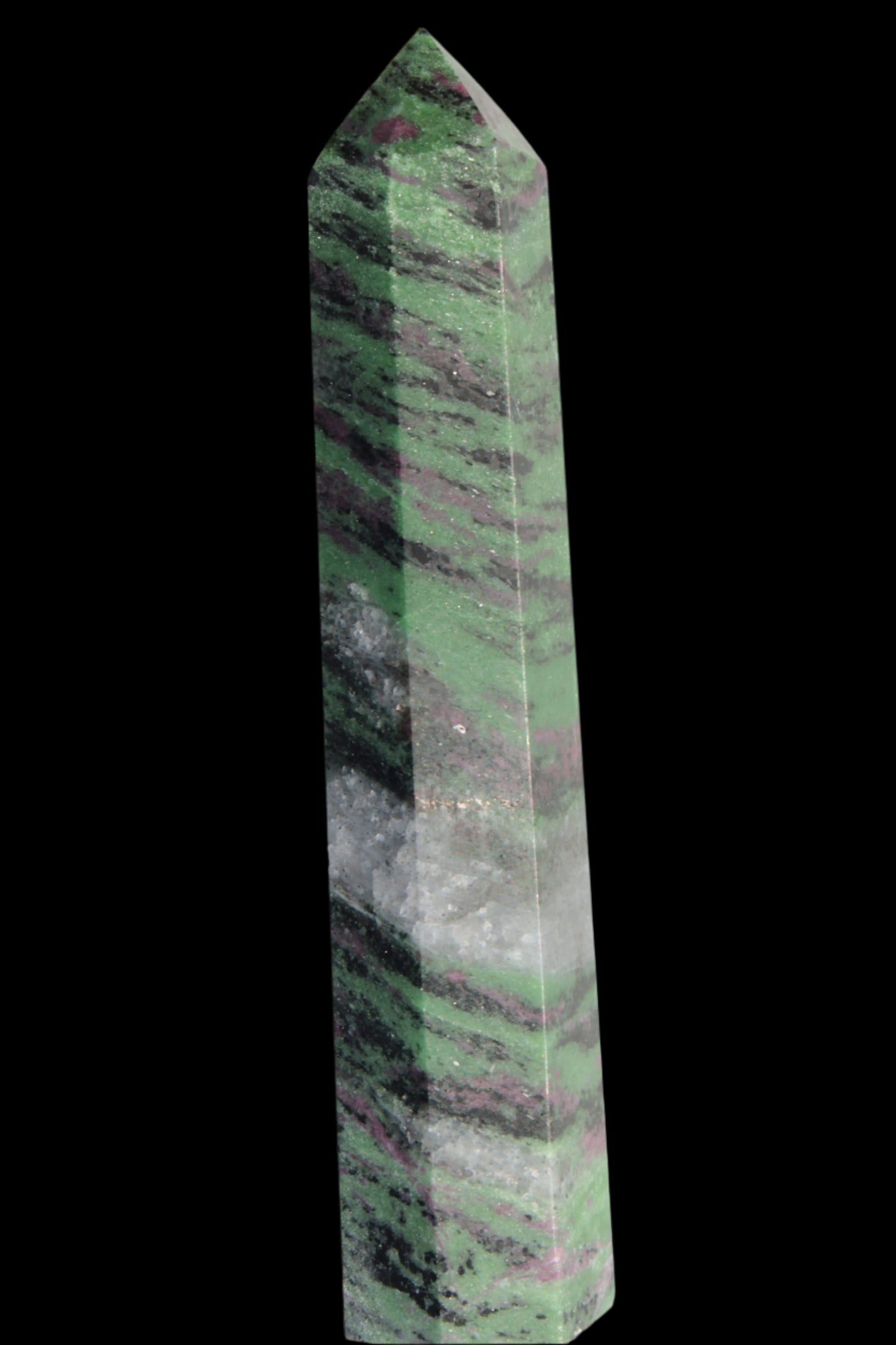 Ruby Zoisite obelisk 574g Rocks and Things