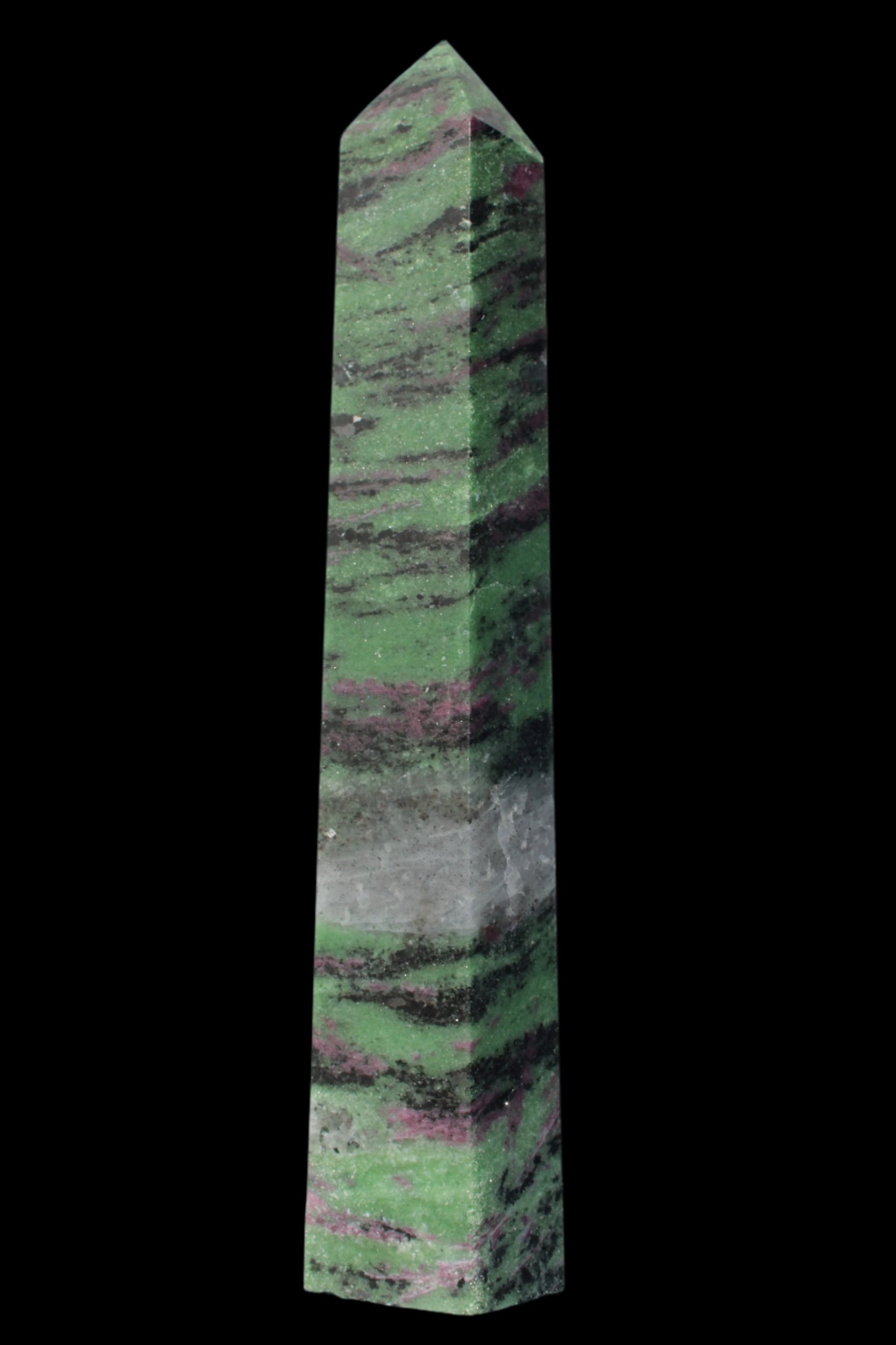 Ruby Zoisite obelisk 574g Rocks and Things