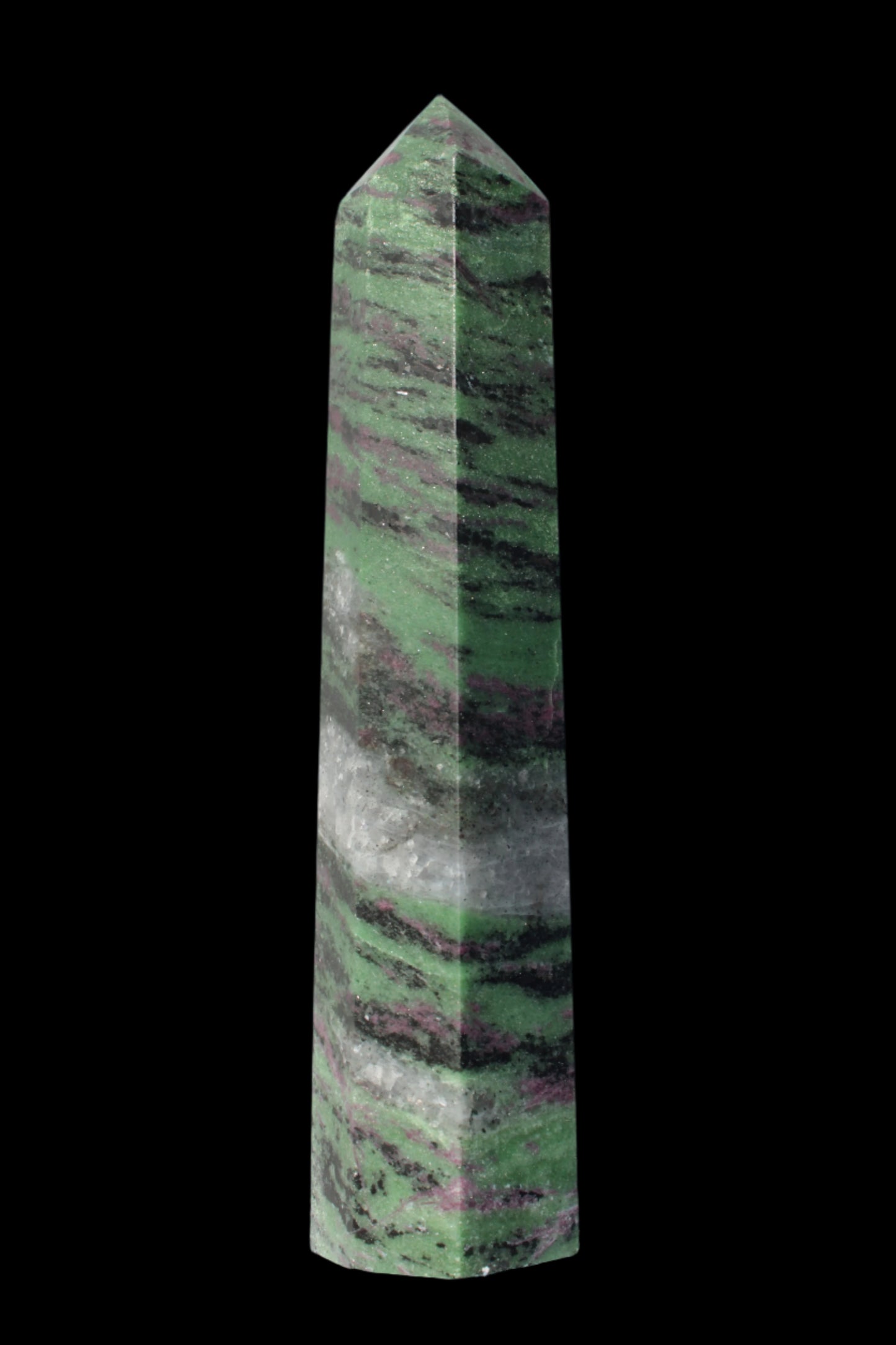 Ruby Zoisite obelisk 574g Rocks and Things