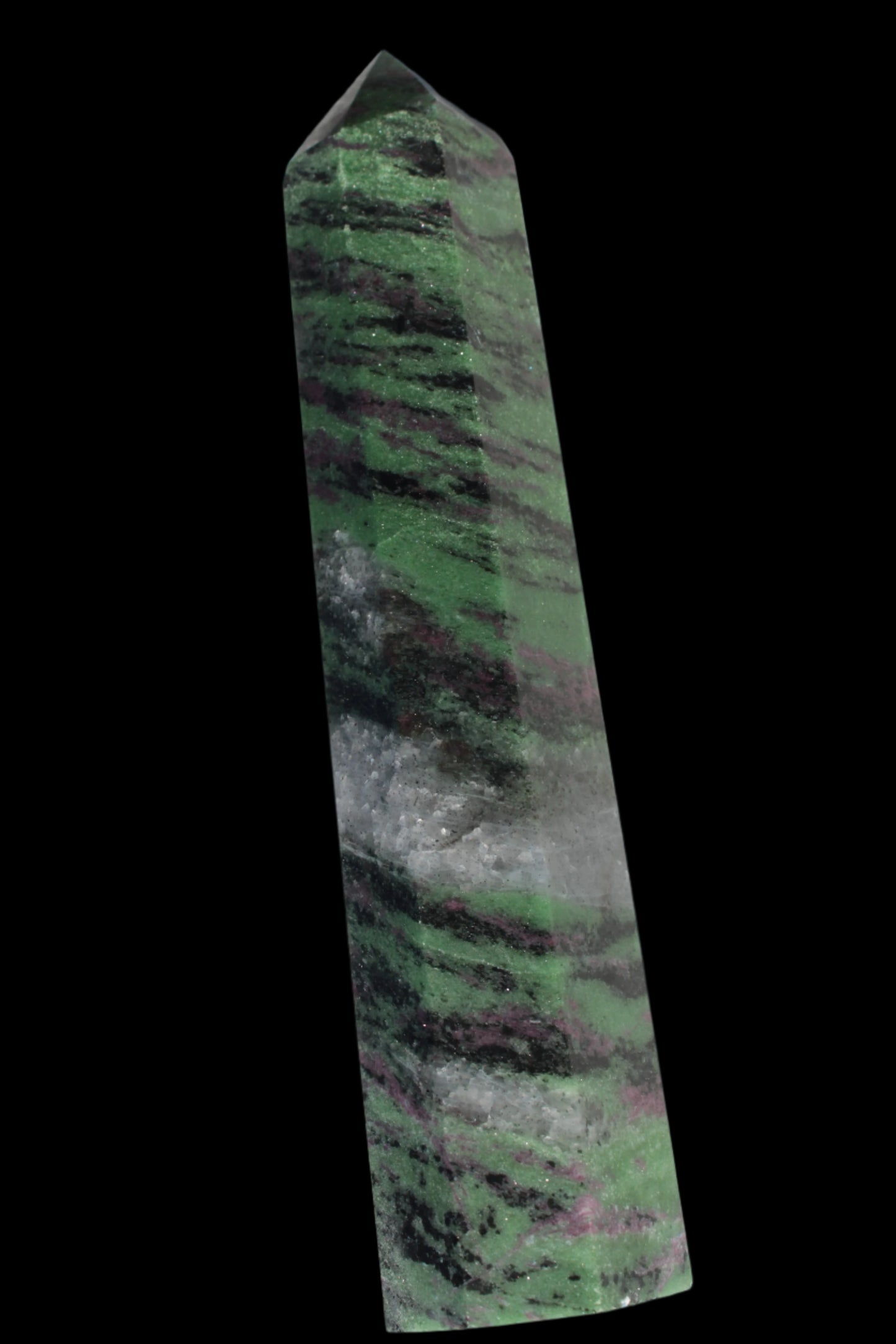 Ruby Zoisite obelisk 574g Rocks and Things