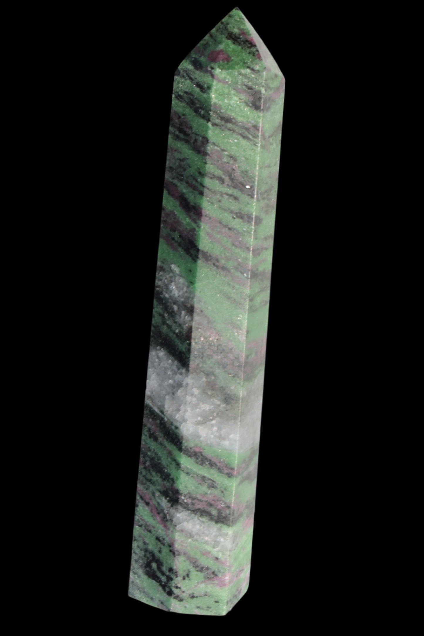 Ruby Zoisite obelisk 574g Rocks and Things