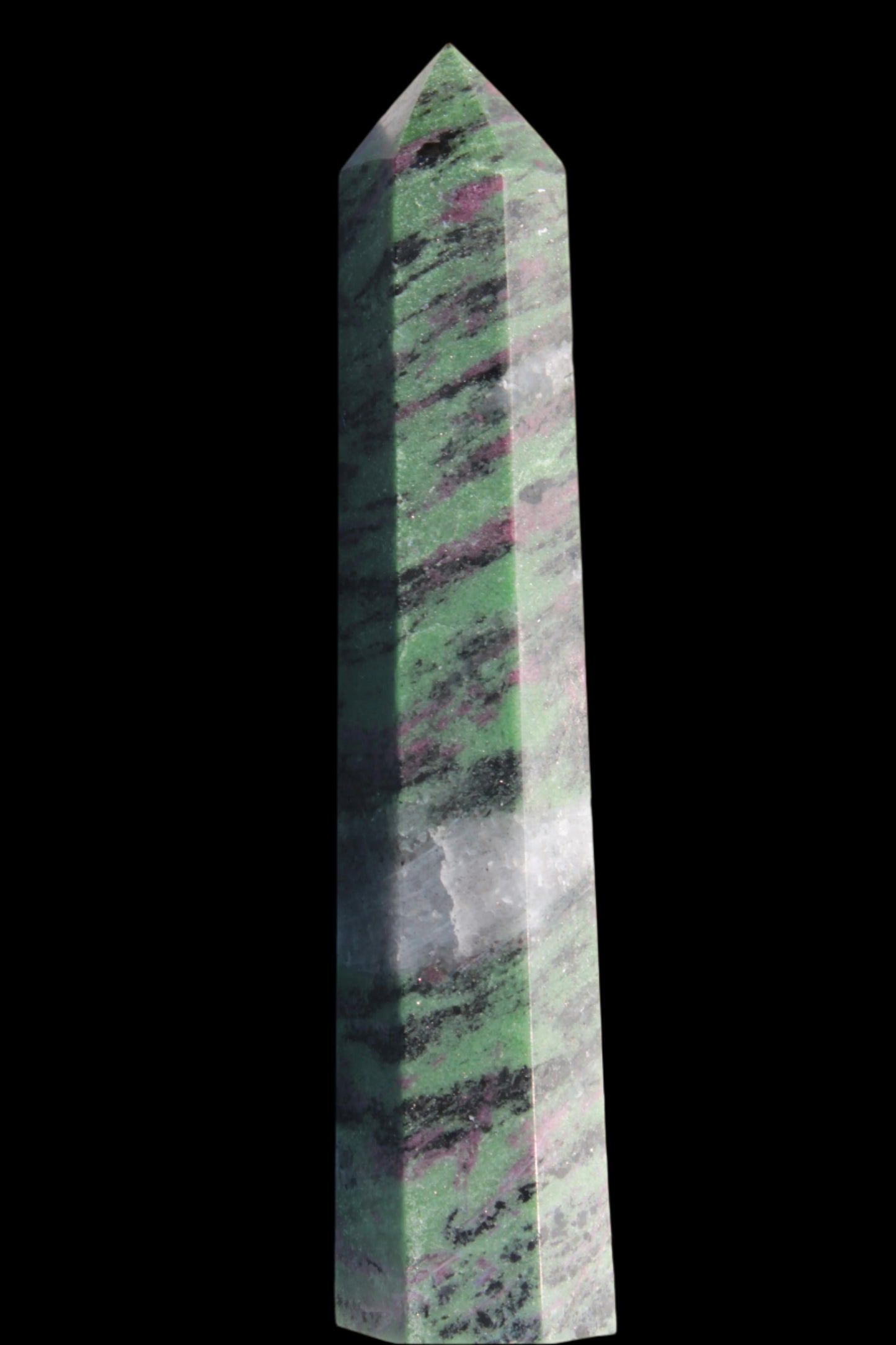 Ruby Zoisite obelisk 574g Rocks and Things