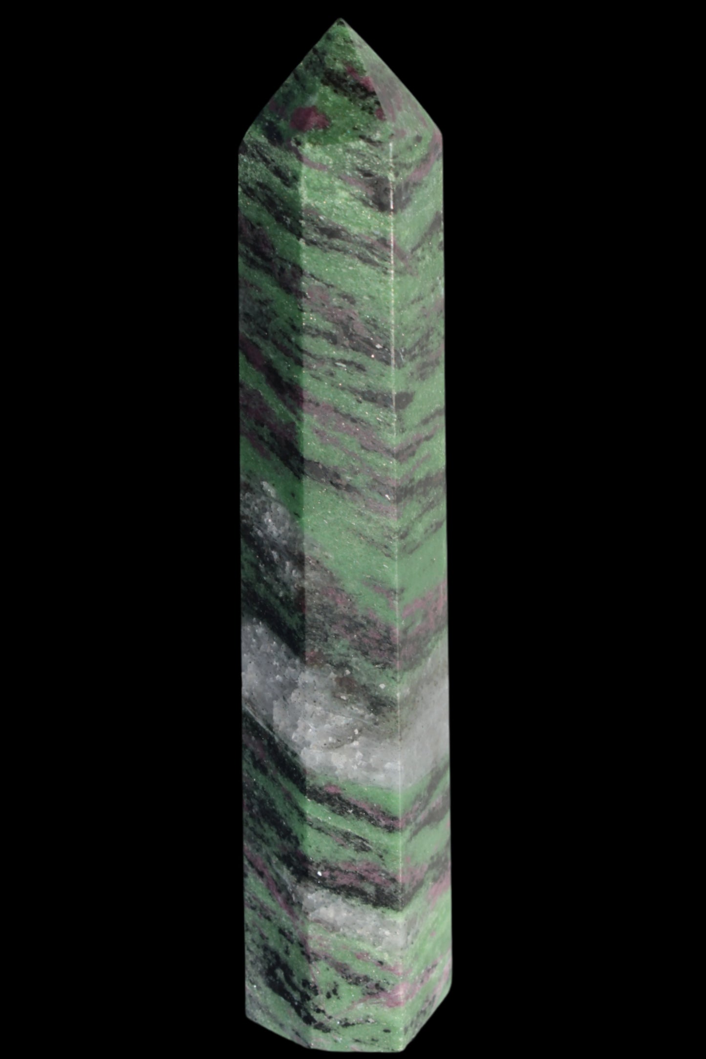 Ruby Zoisite obelisk 574g Rocks and Things