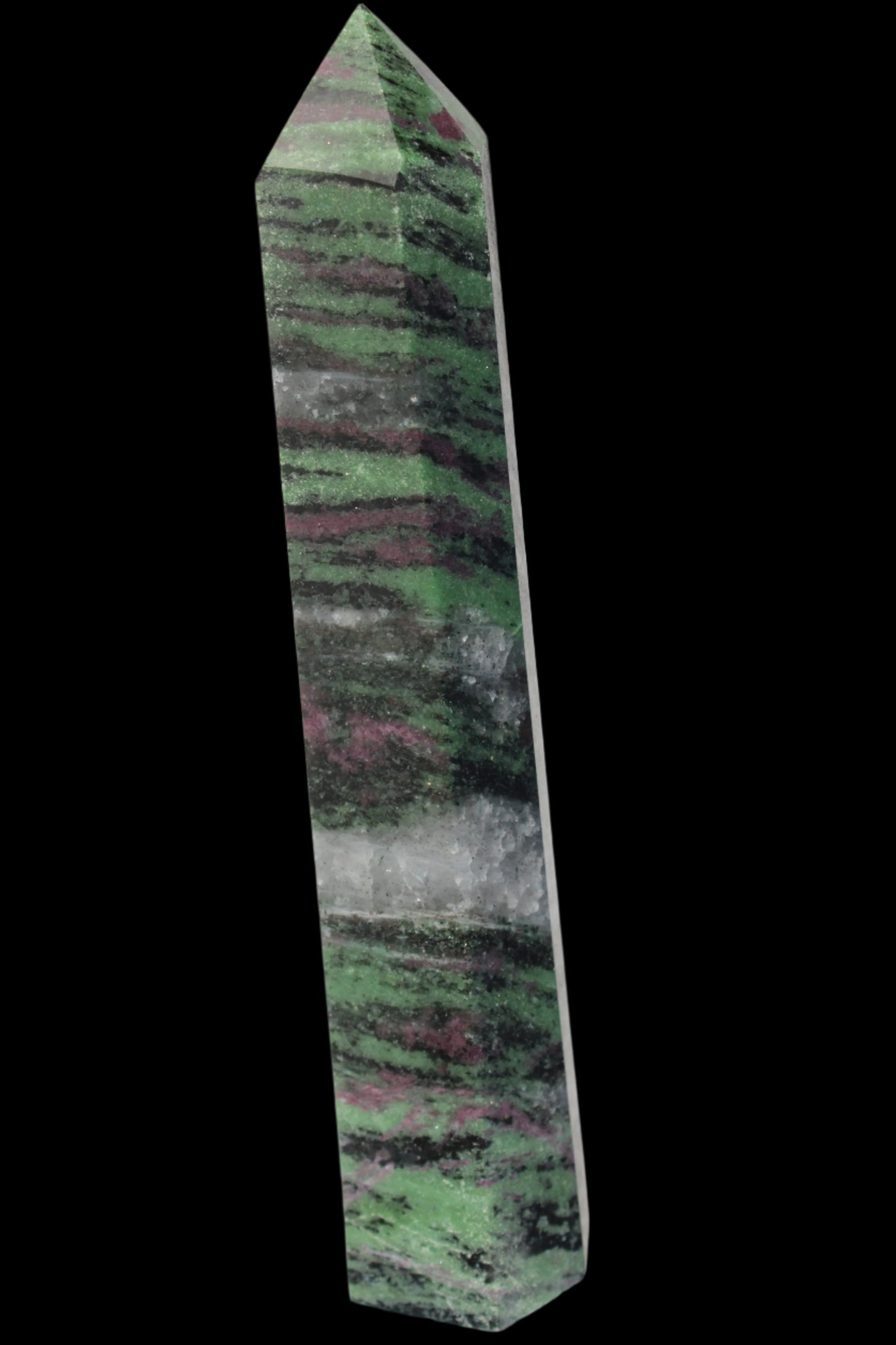 Ruby Zoisite obelisk 574g Rocks and Things