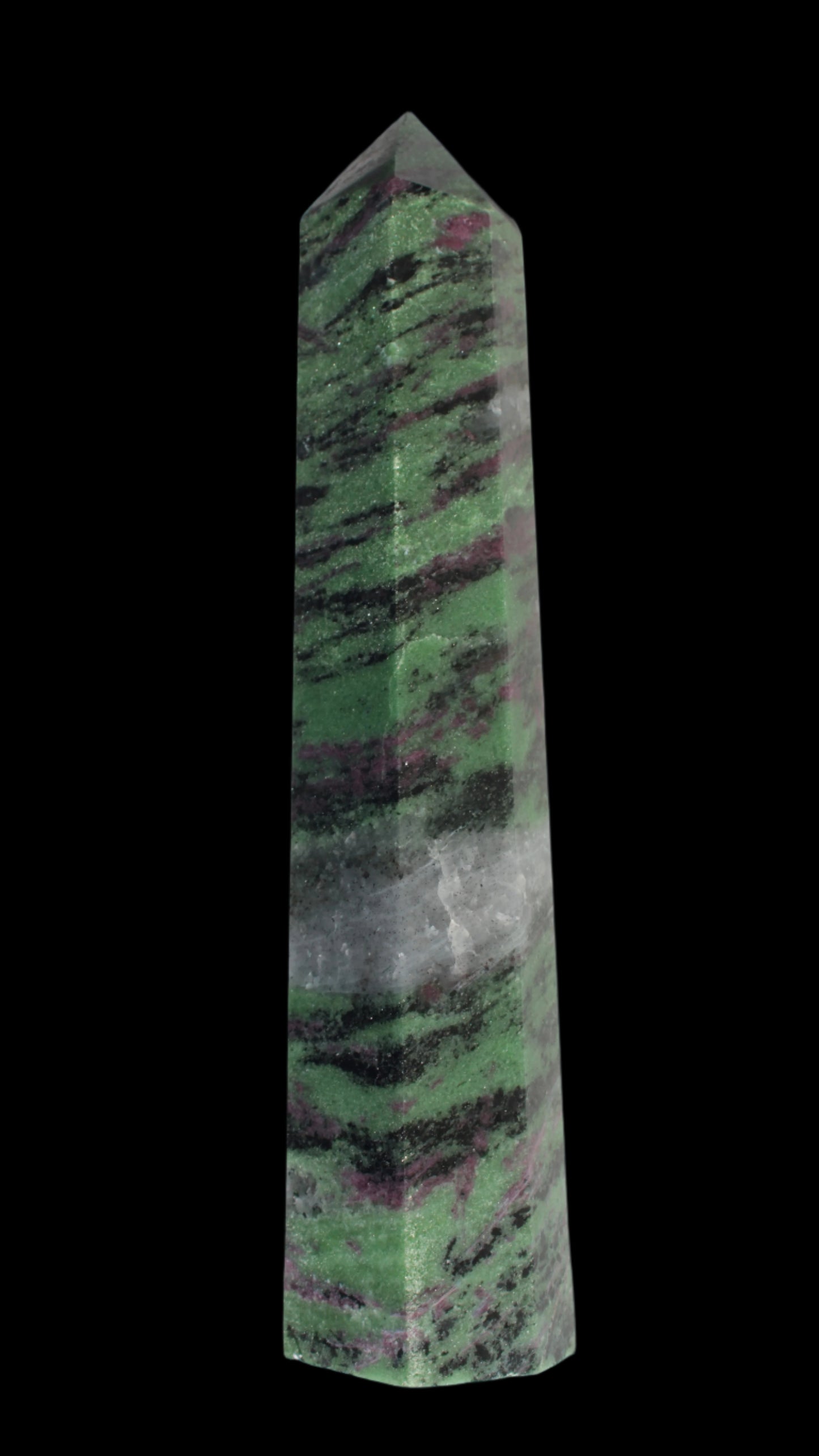 Ruby Zoisite obelisk 574g Rocks and Things