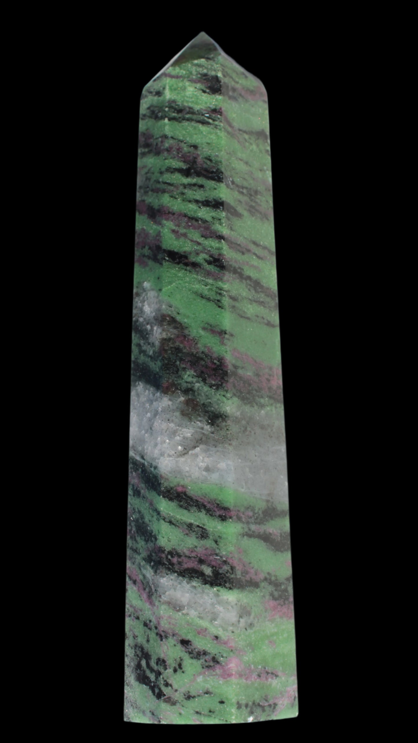 Ruby Zoisite obelisk 574g Rocks and Things