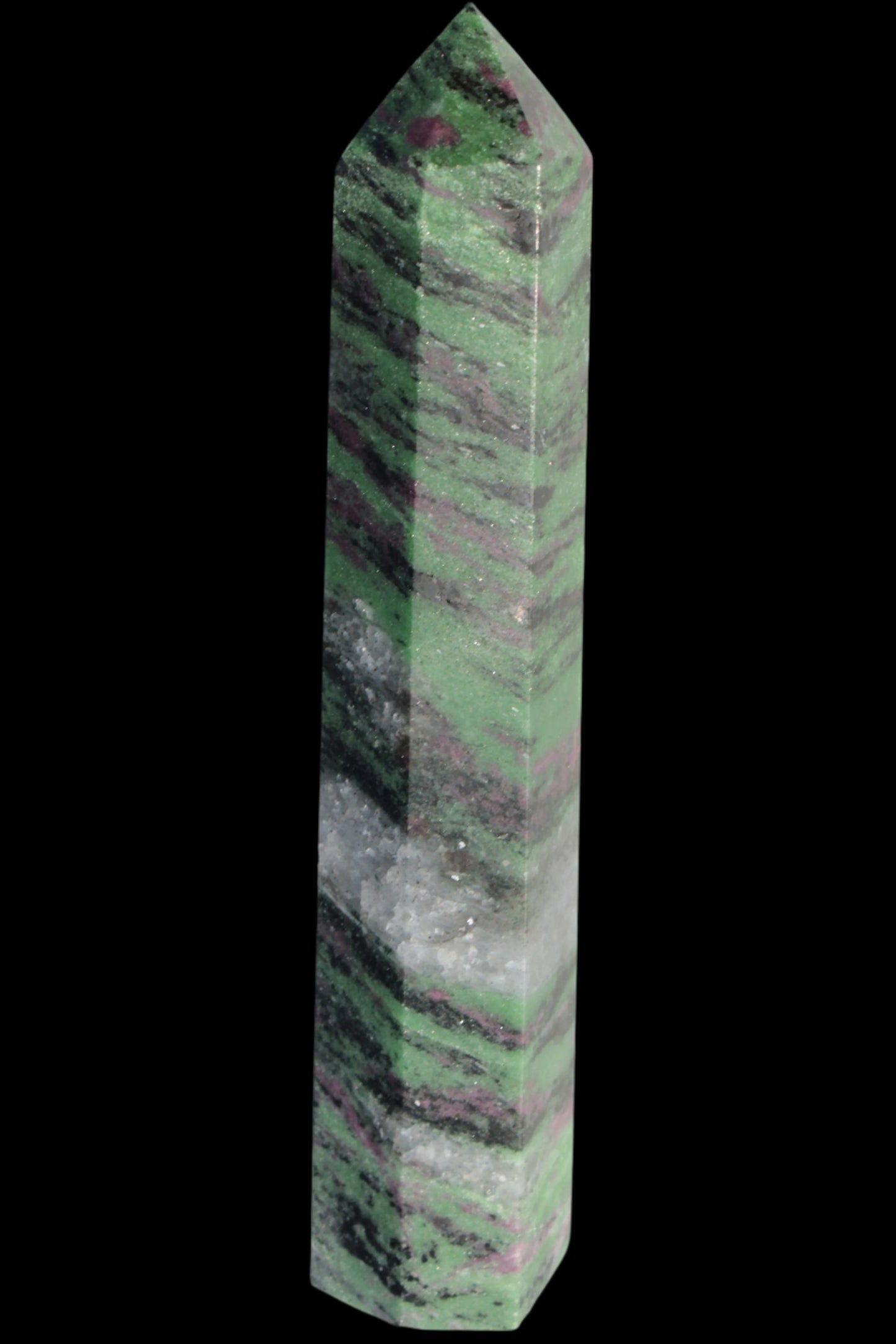 Ruby Zoisite obelisk 574g Rocks and Things