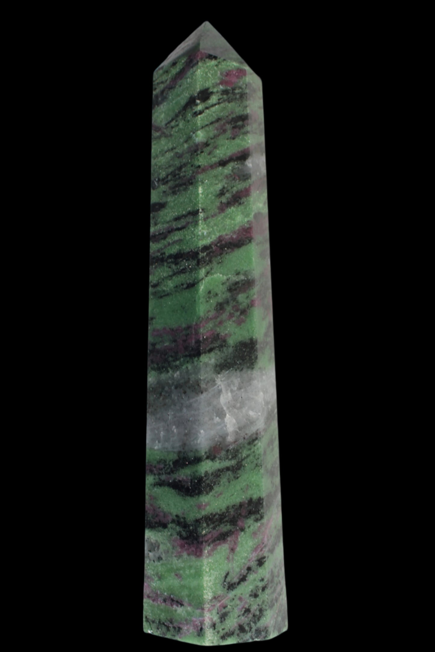 Ruby Zoisite obelisk 574g Rocks and Things