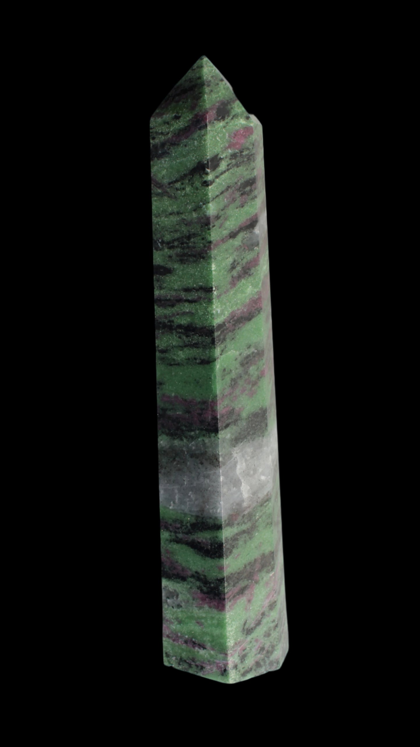 Ruby Zoisite obelisk 574g Rocks and Things