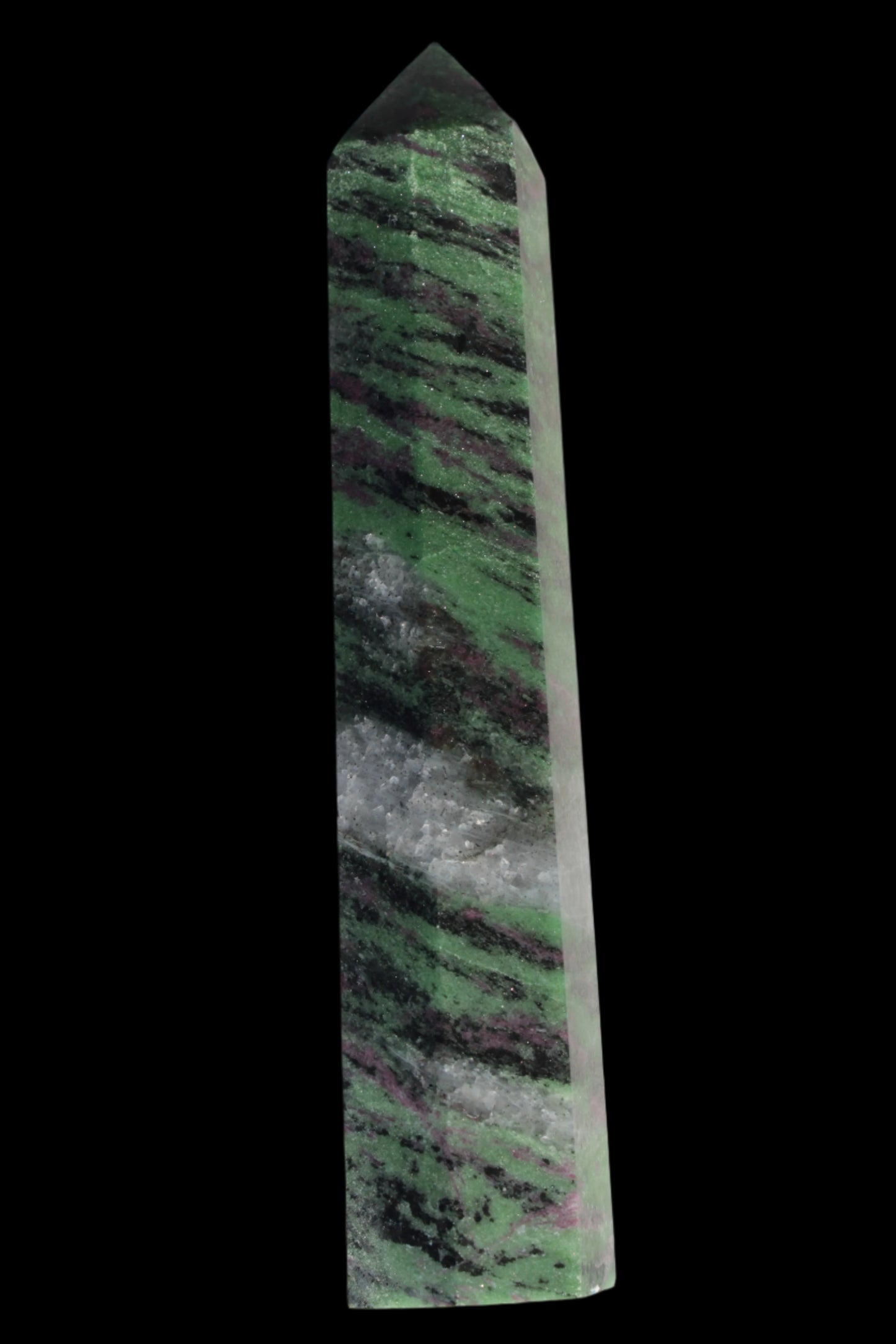 Ruby Zoisite obelisk 574g Rocks and Things