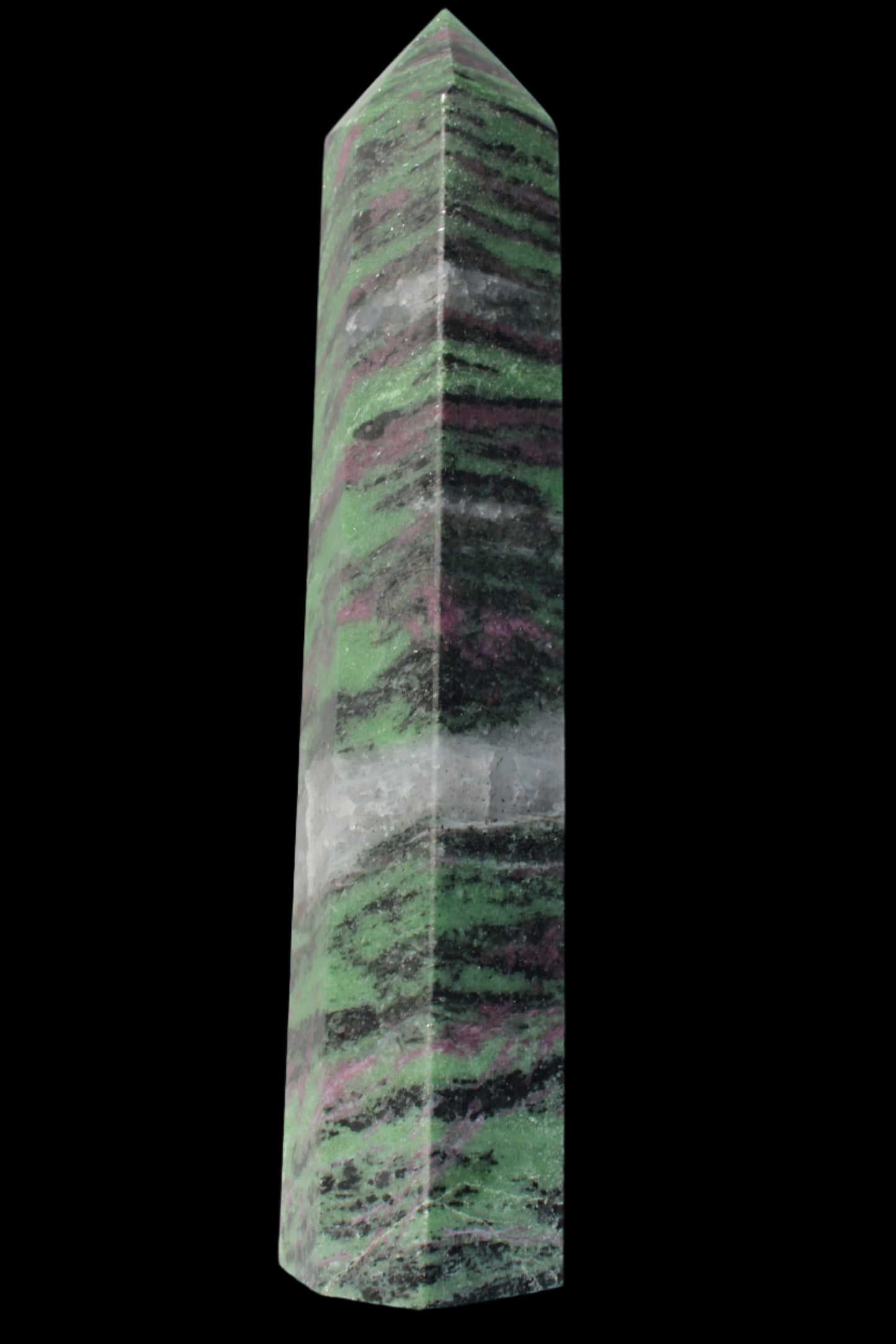 Ruby Zoisite obelisk 574g Rocks and Things