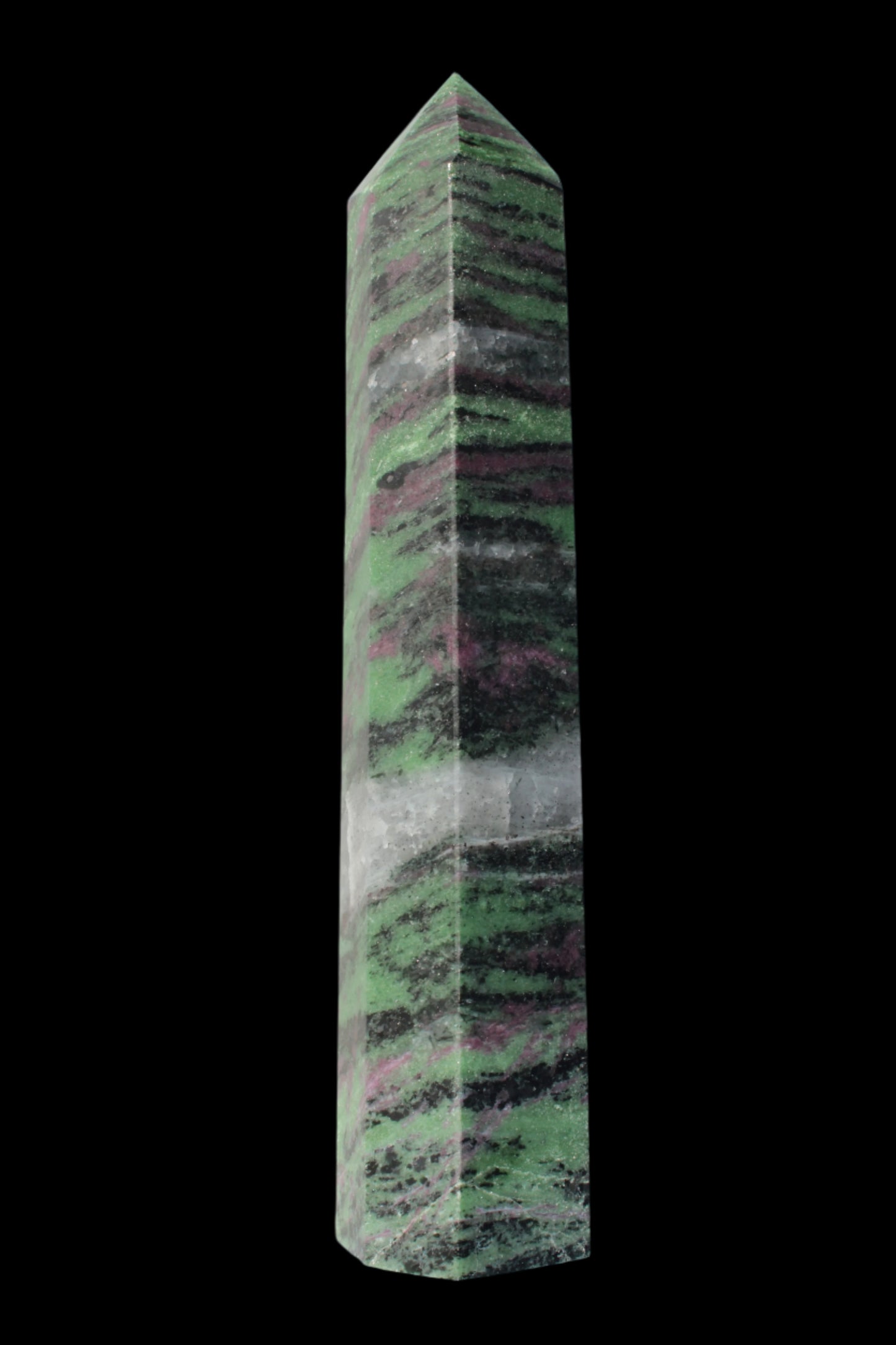 Ruby Zoisite obelisk 574g Rocks and Things