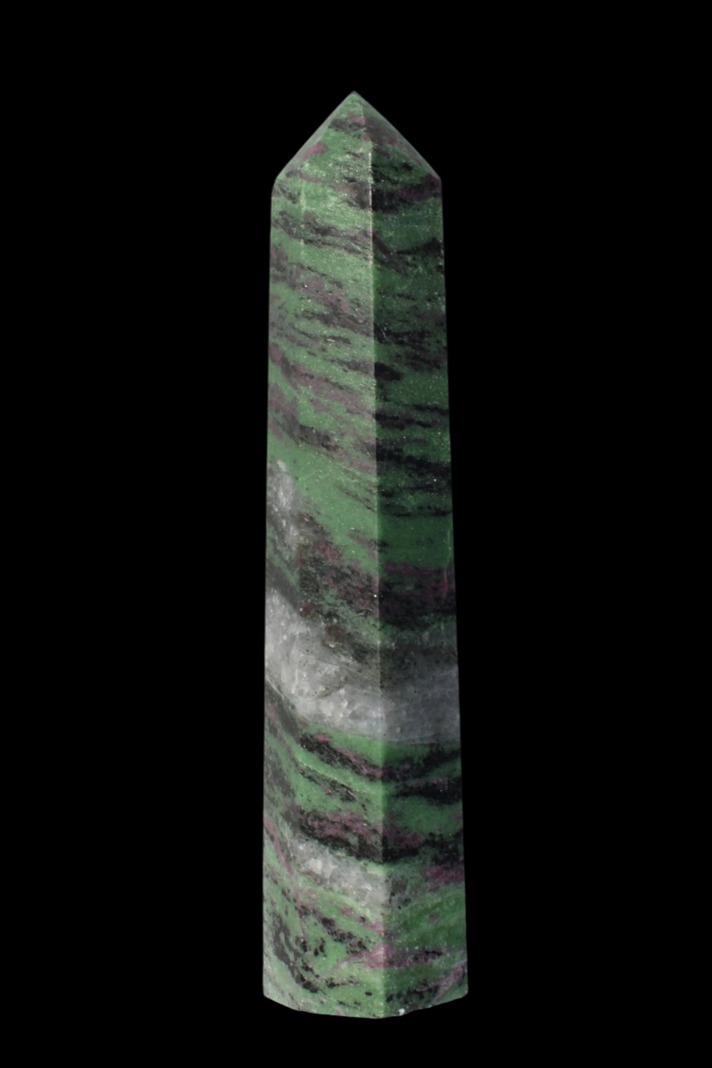 Ruby Zoisite obelisk 574g Rocks and Things