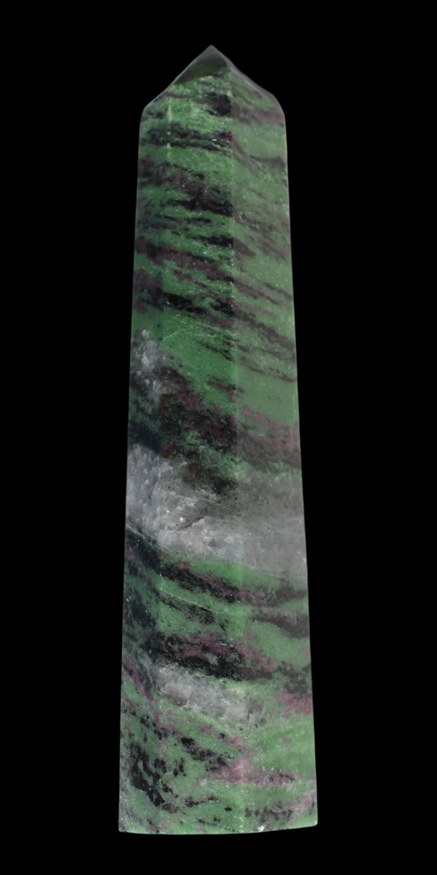 Ruby Zoisite obelisk 574g Rocks and Things