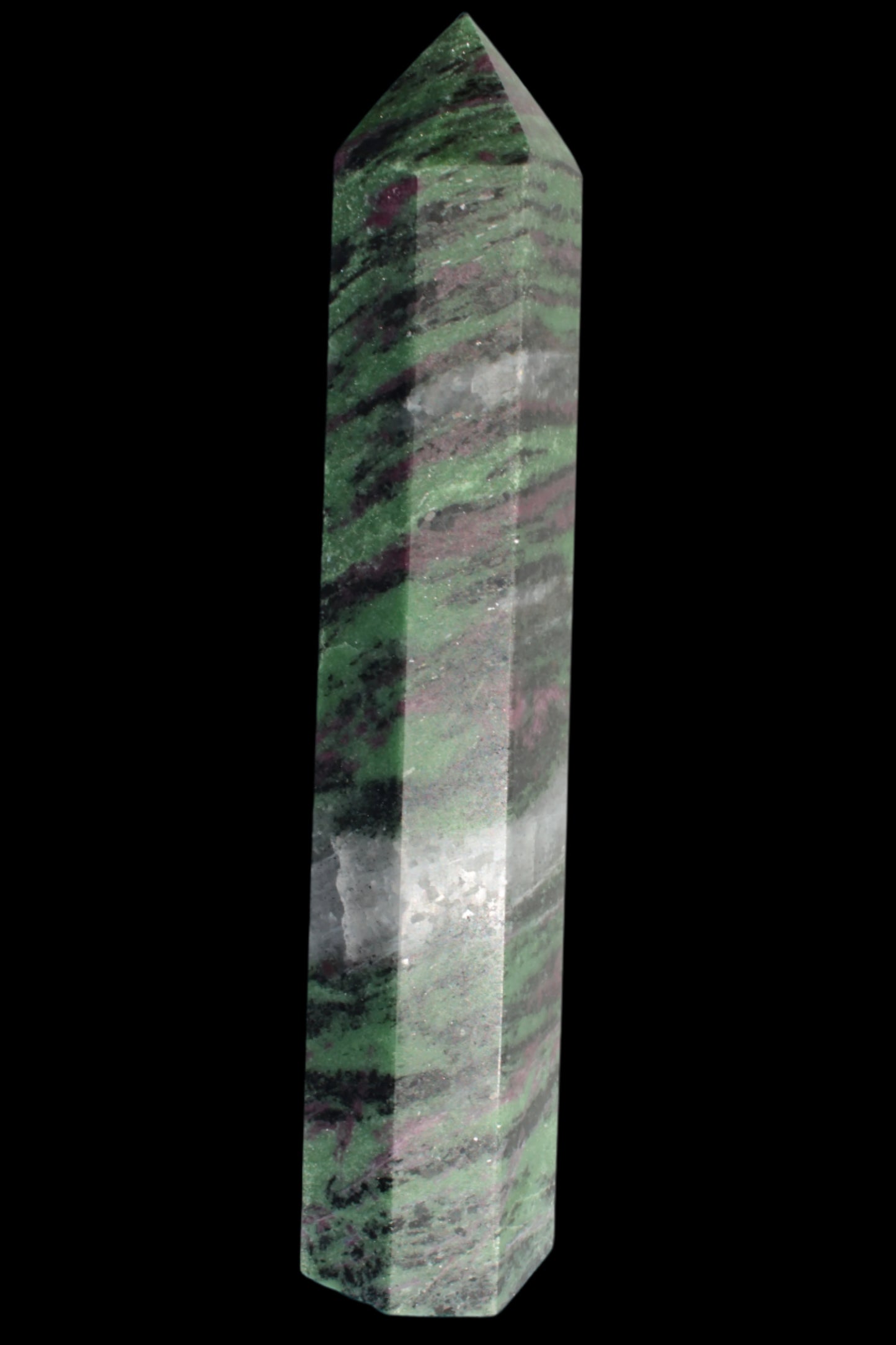 Ruby Zoisite obelisk 574g Rocks and Things